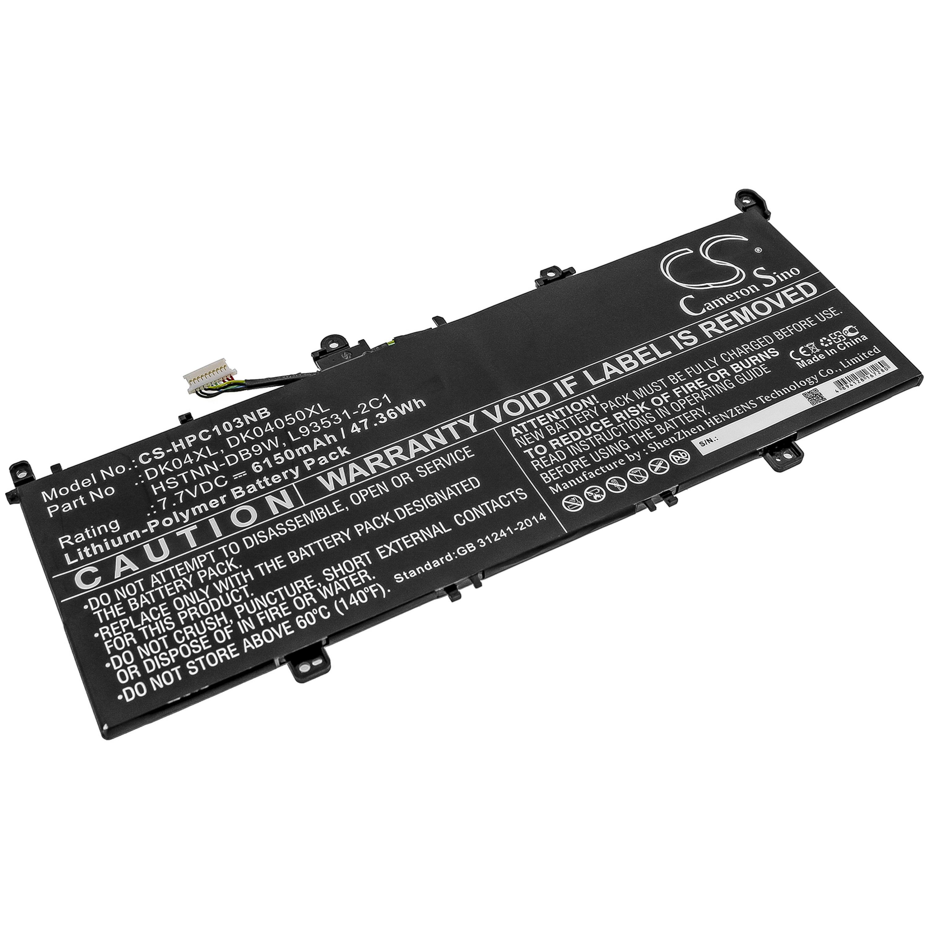 Cameron Sino 6150 mAh for HP
