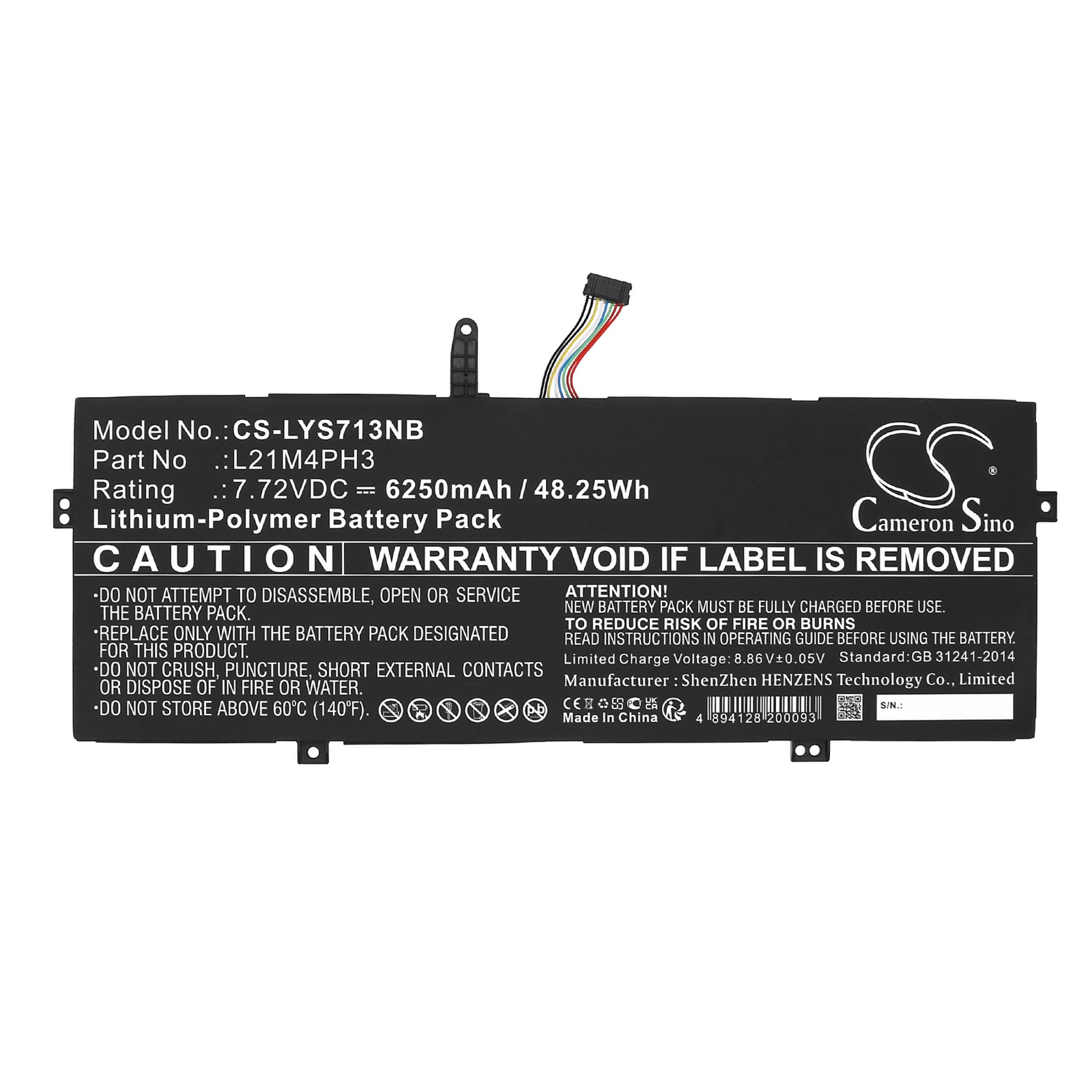 Cameron Sino 6250 mAh for Lenovo