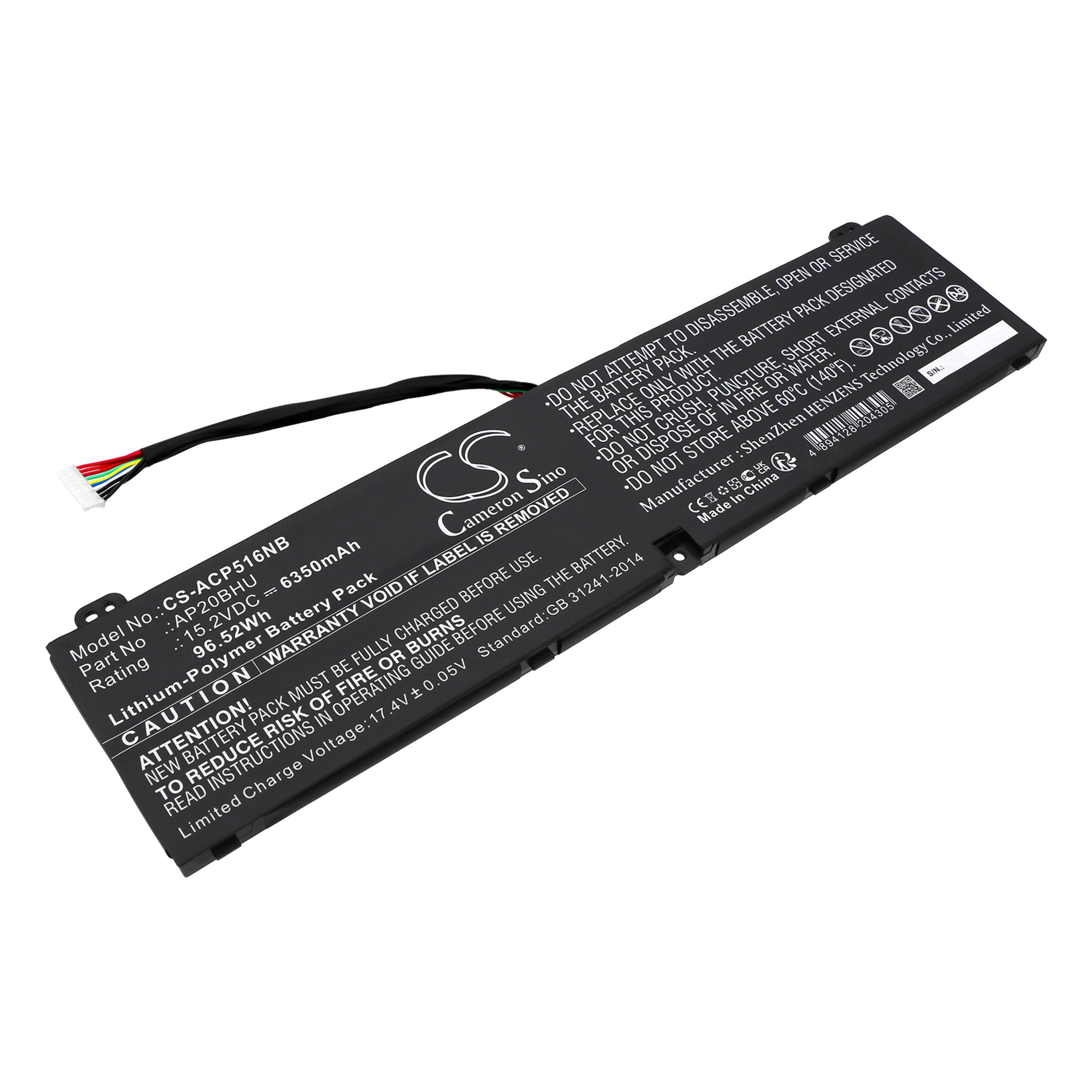 Cameron Sino 6350 mAh for Acer