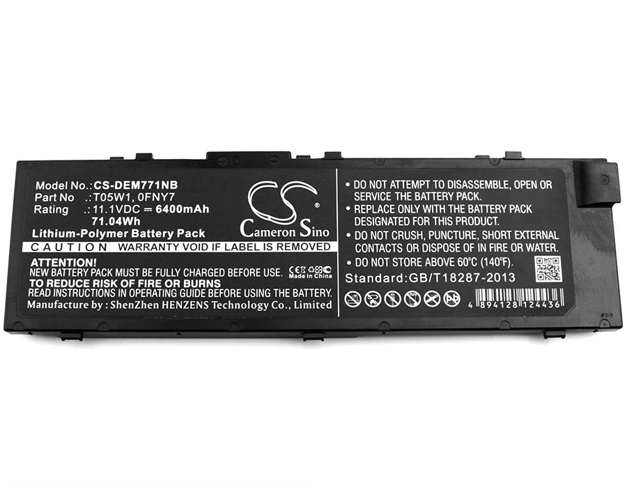 Cameron Sino 6400 mAh for Dell