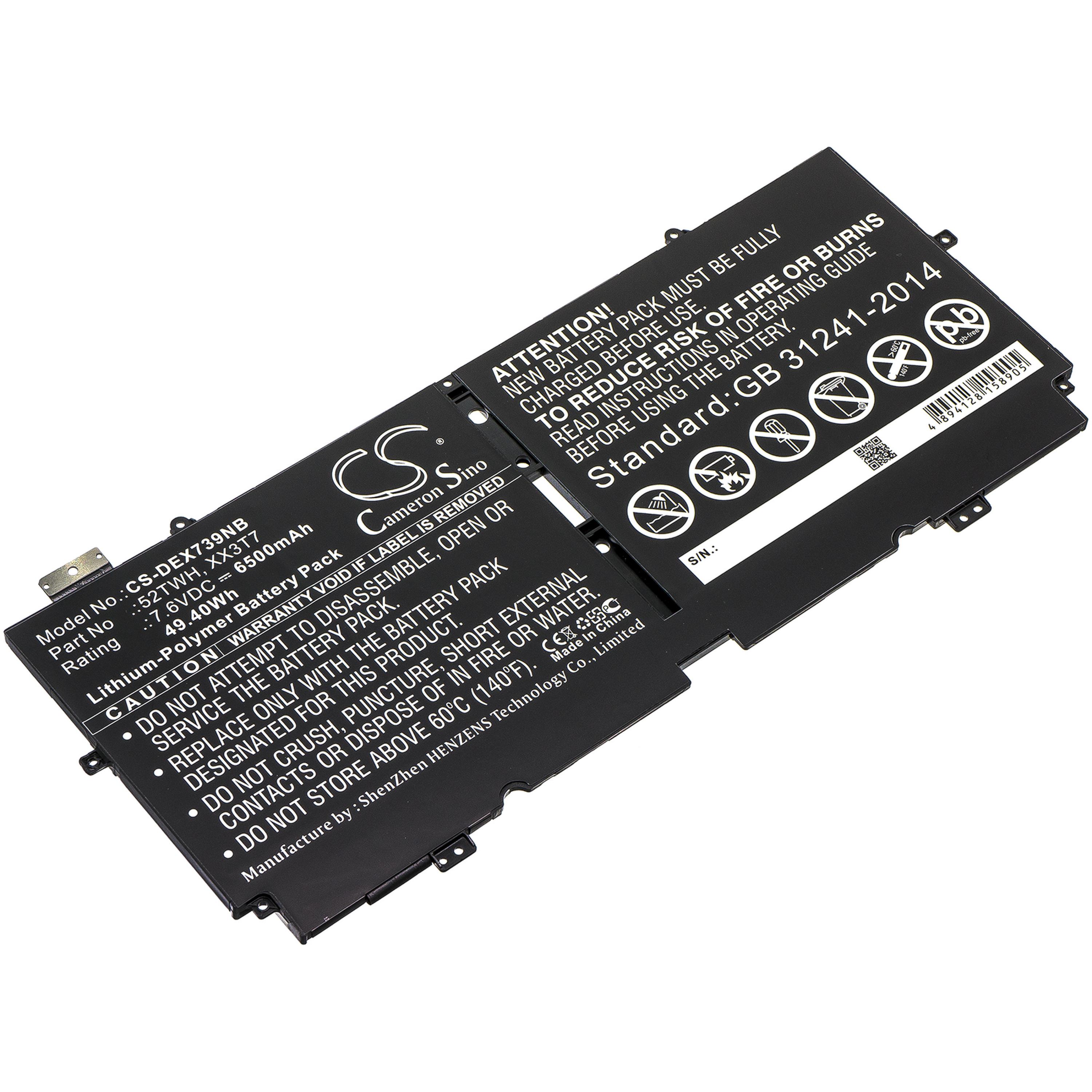 Cameron Sino 6500 mAh for Dell