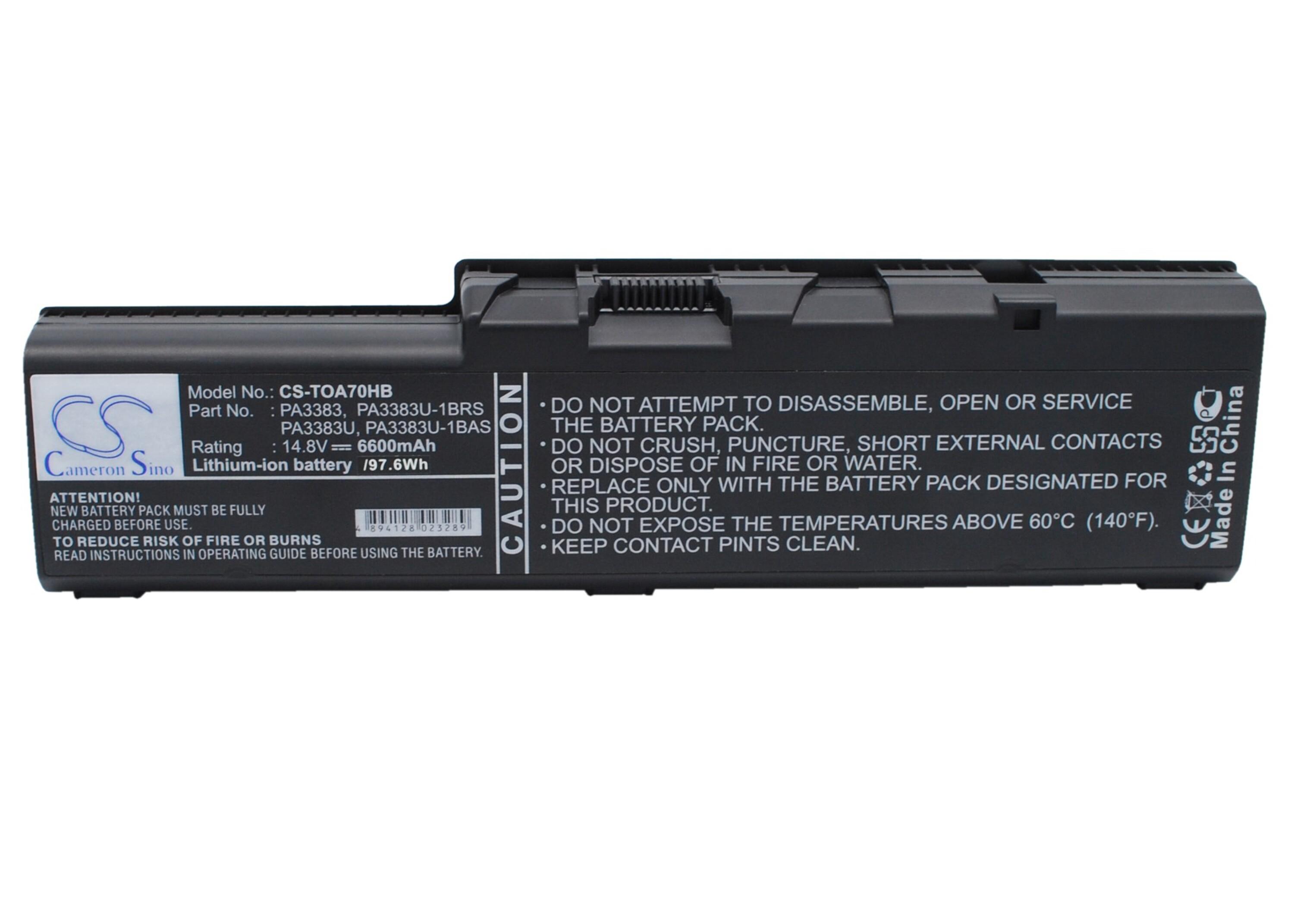 Cameron Sino 6600 mAh for Toshiba
