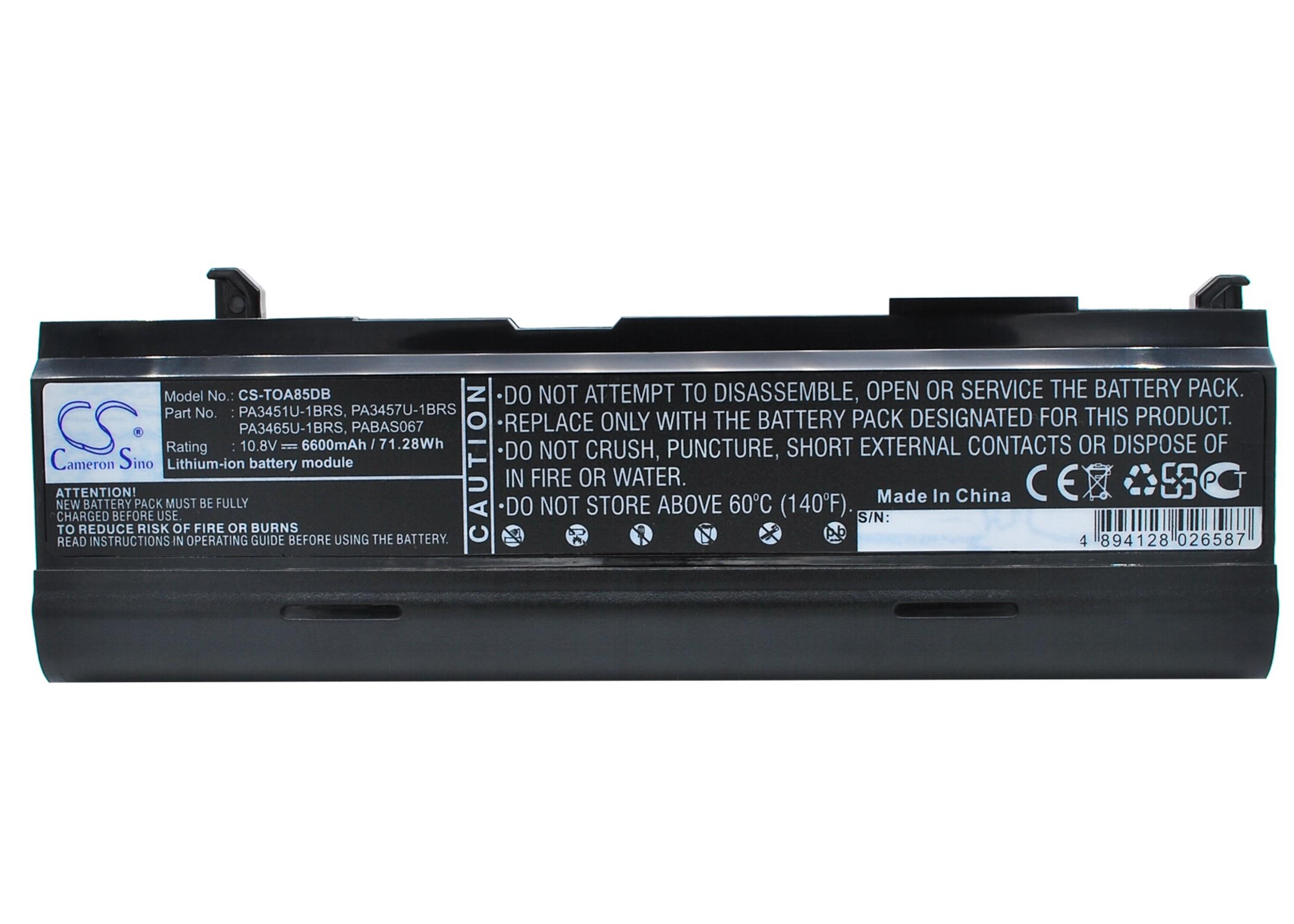 Cameron Sino 6600 mAh for Toshiba