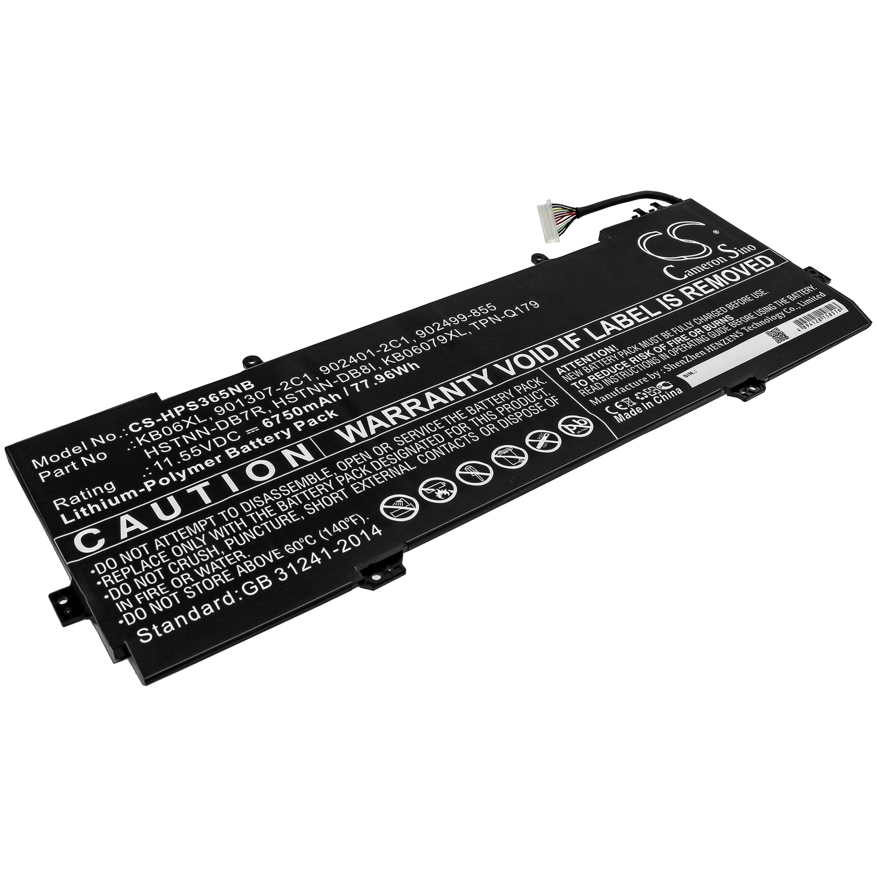 Cameron Sino 6750 mAh for HP