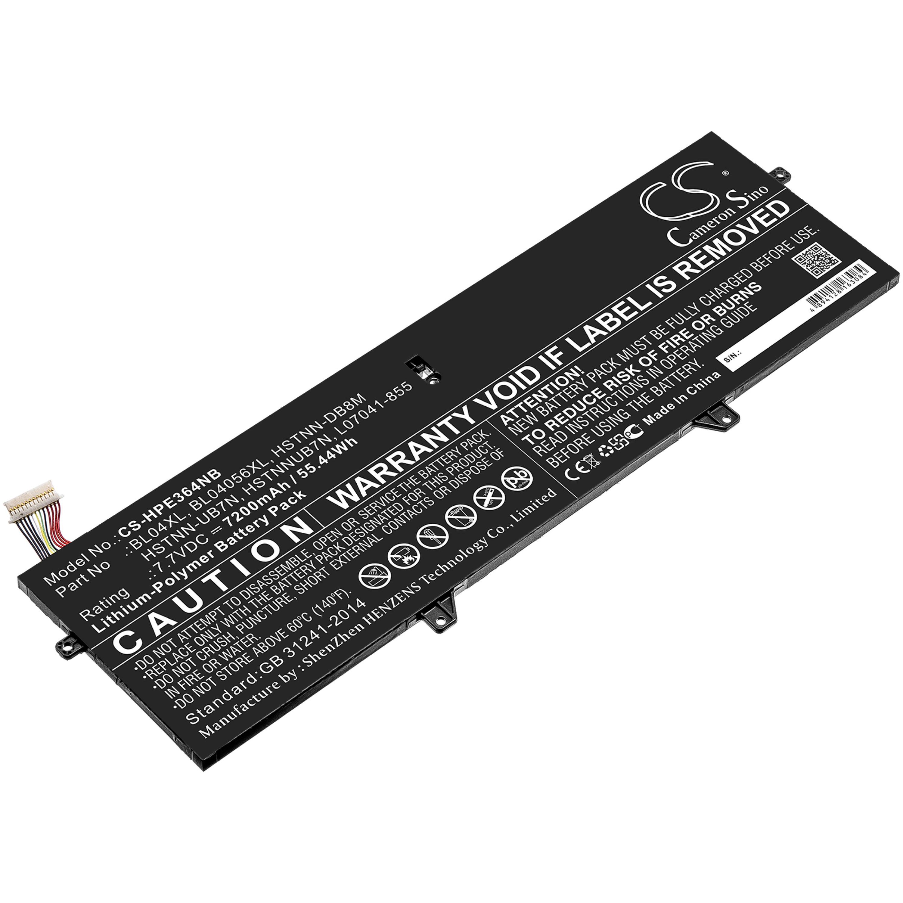 Cameron Sino 7200 mAh for HP