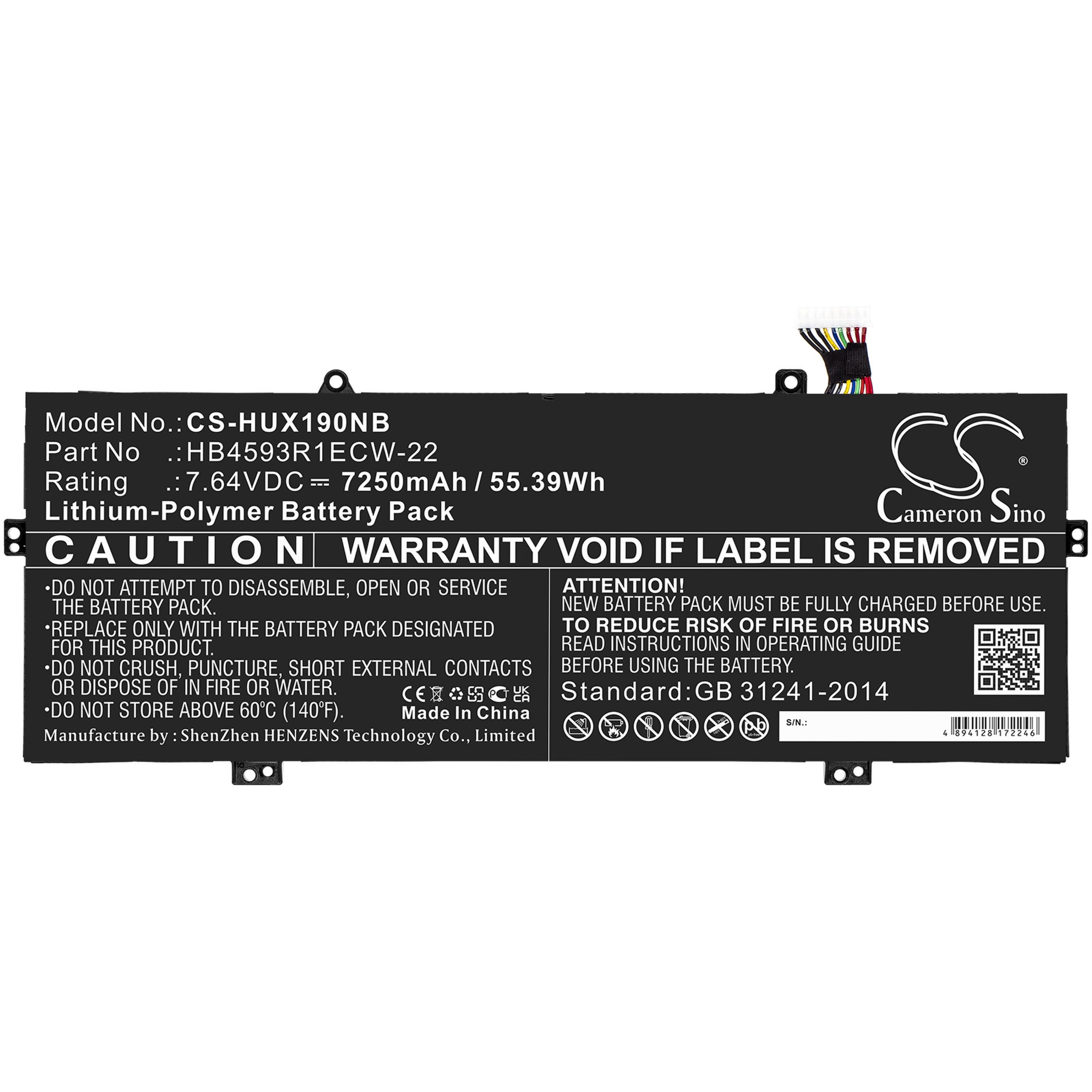 Cameron Sino 7250 mAh for Huawei