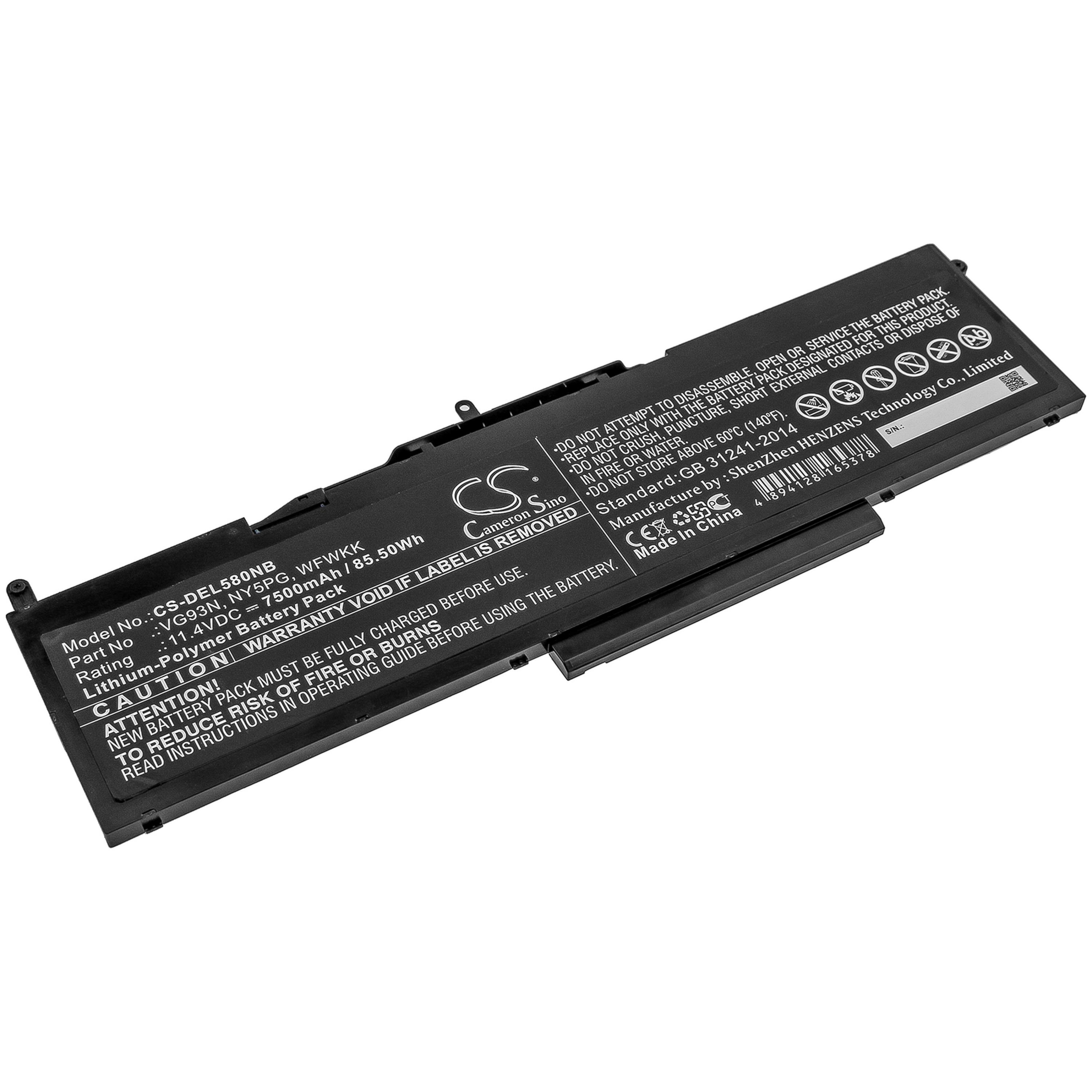 Cameron Sino 7500 mAh for Dell