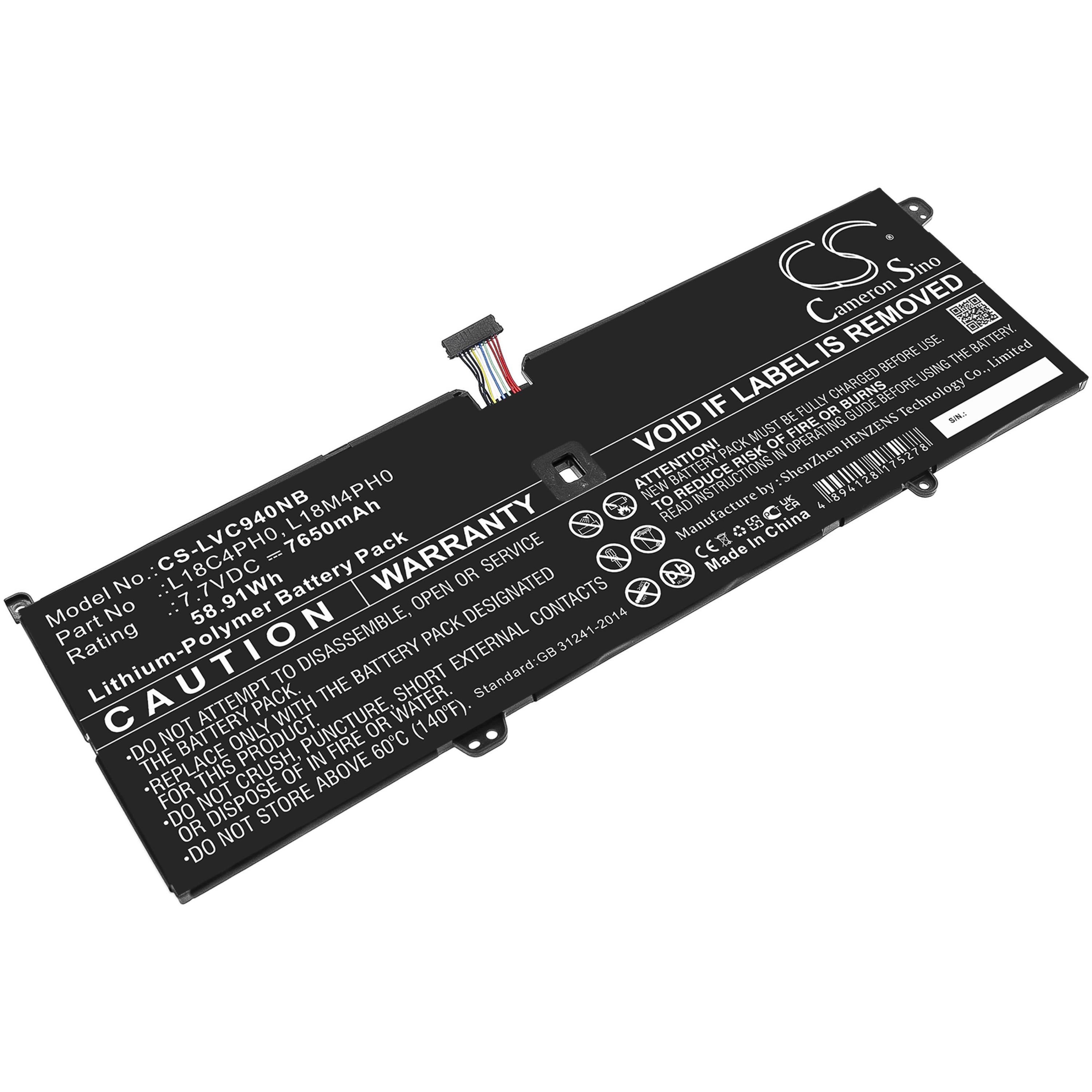 Cameron Sino 7650 mAh for Lenovo
