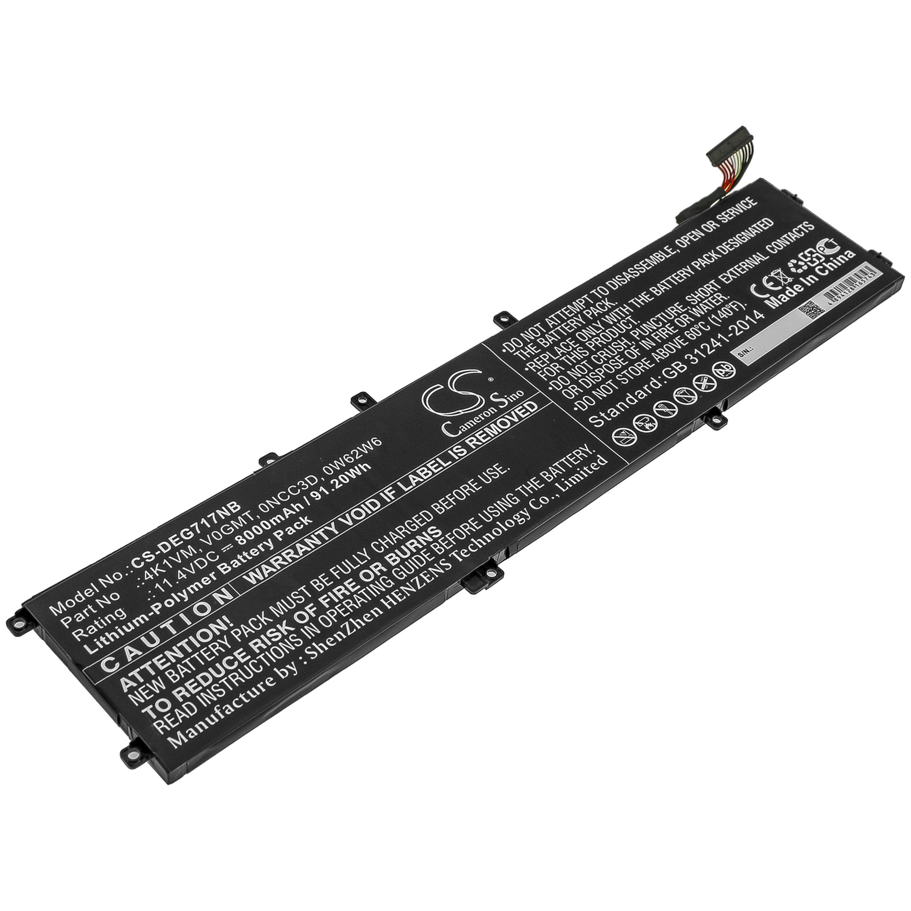 Cameron Sino 8000 mAh for Dell