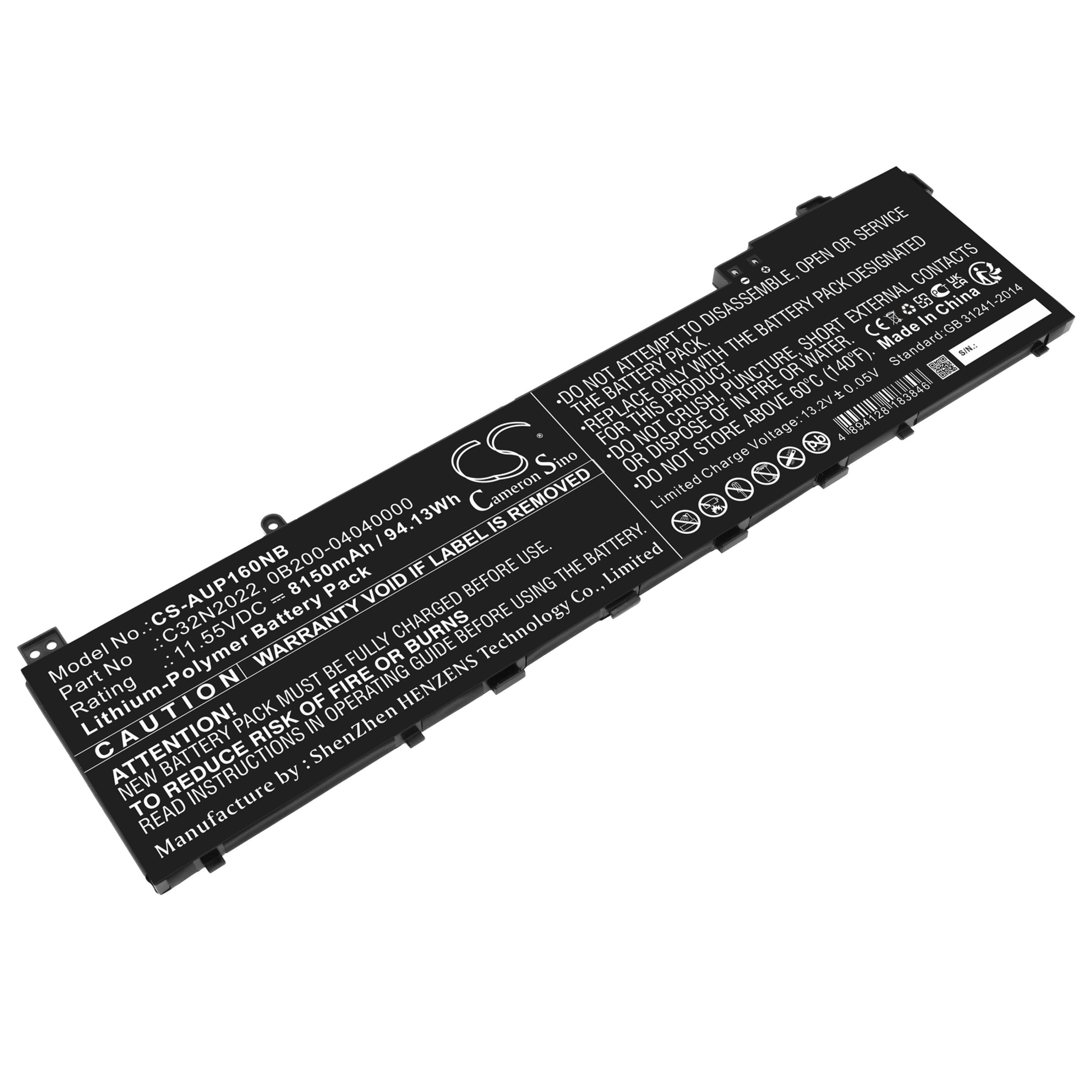Cameron Sino 8150 mAh for Asus