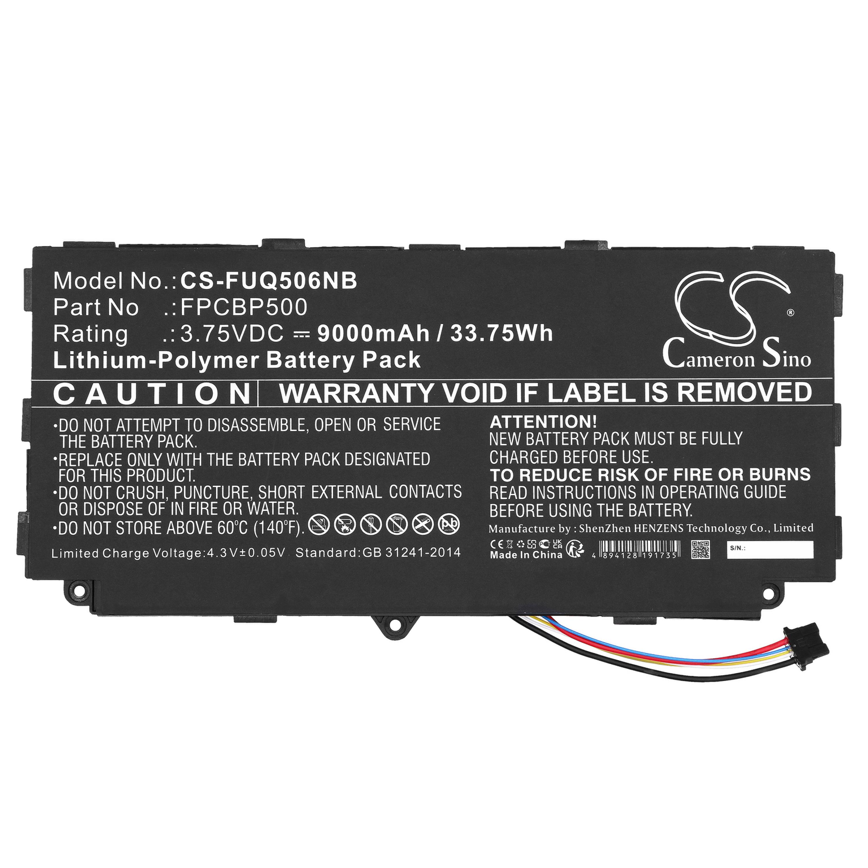 Cameron Sino 9000 mAh for Fujitsu