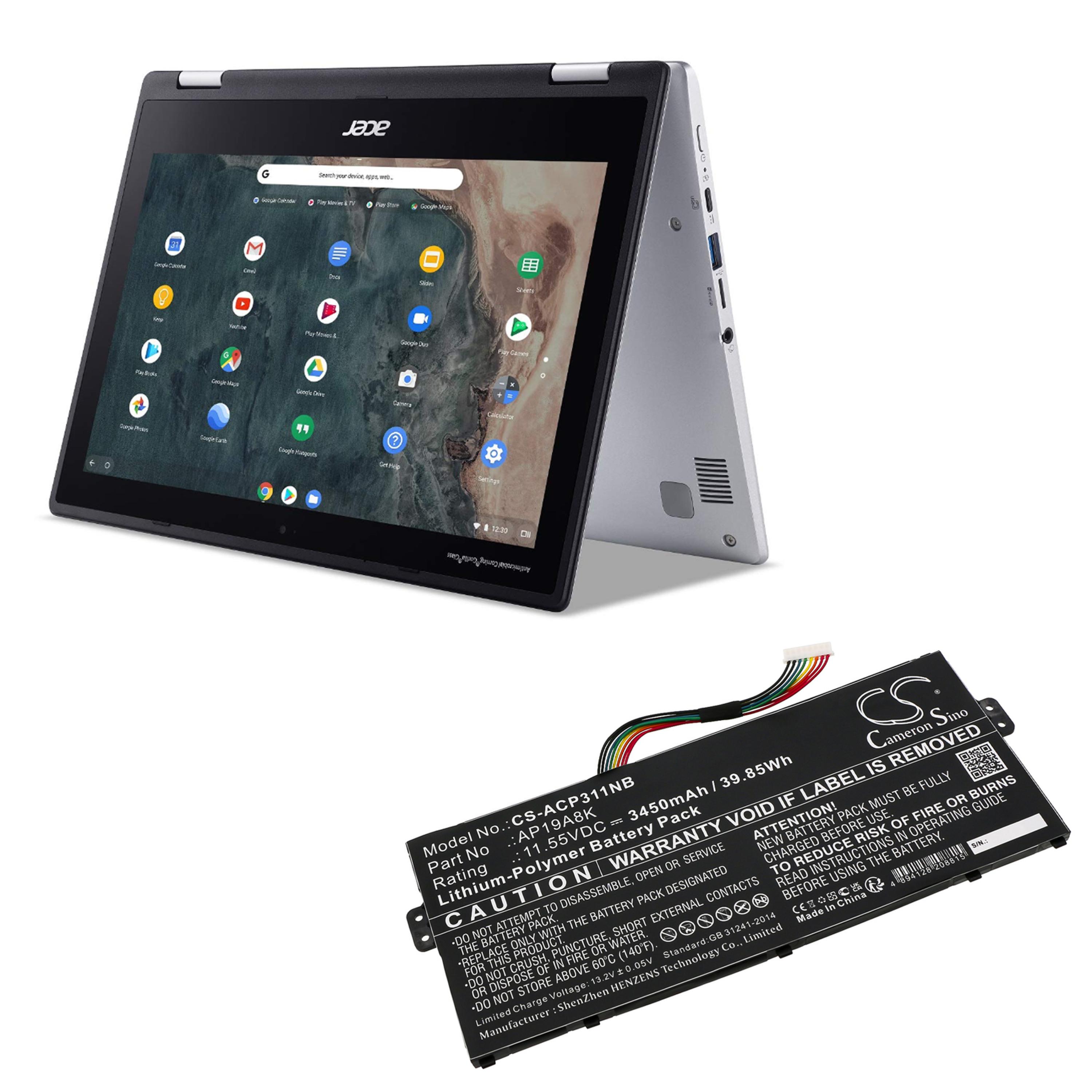 Cameron Sino Replacement Battery for Acer