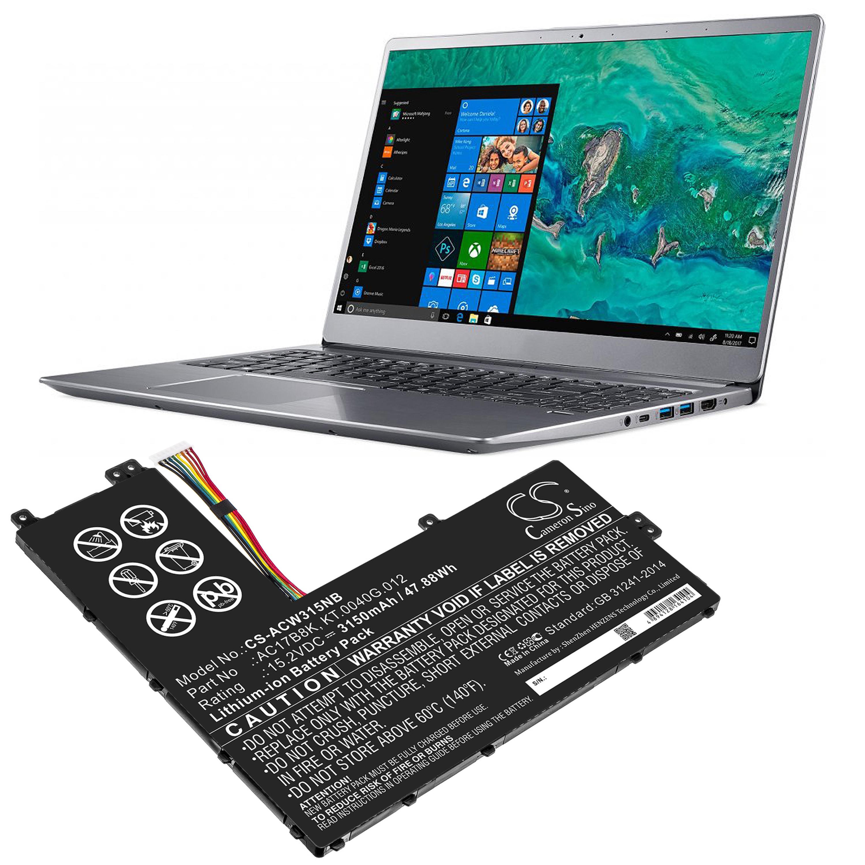 Cameron Sino Replacement Battery for Acer