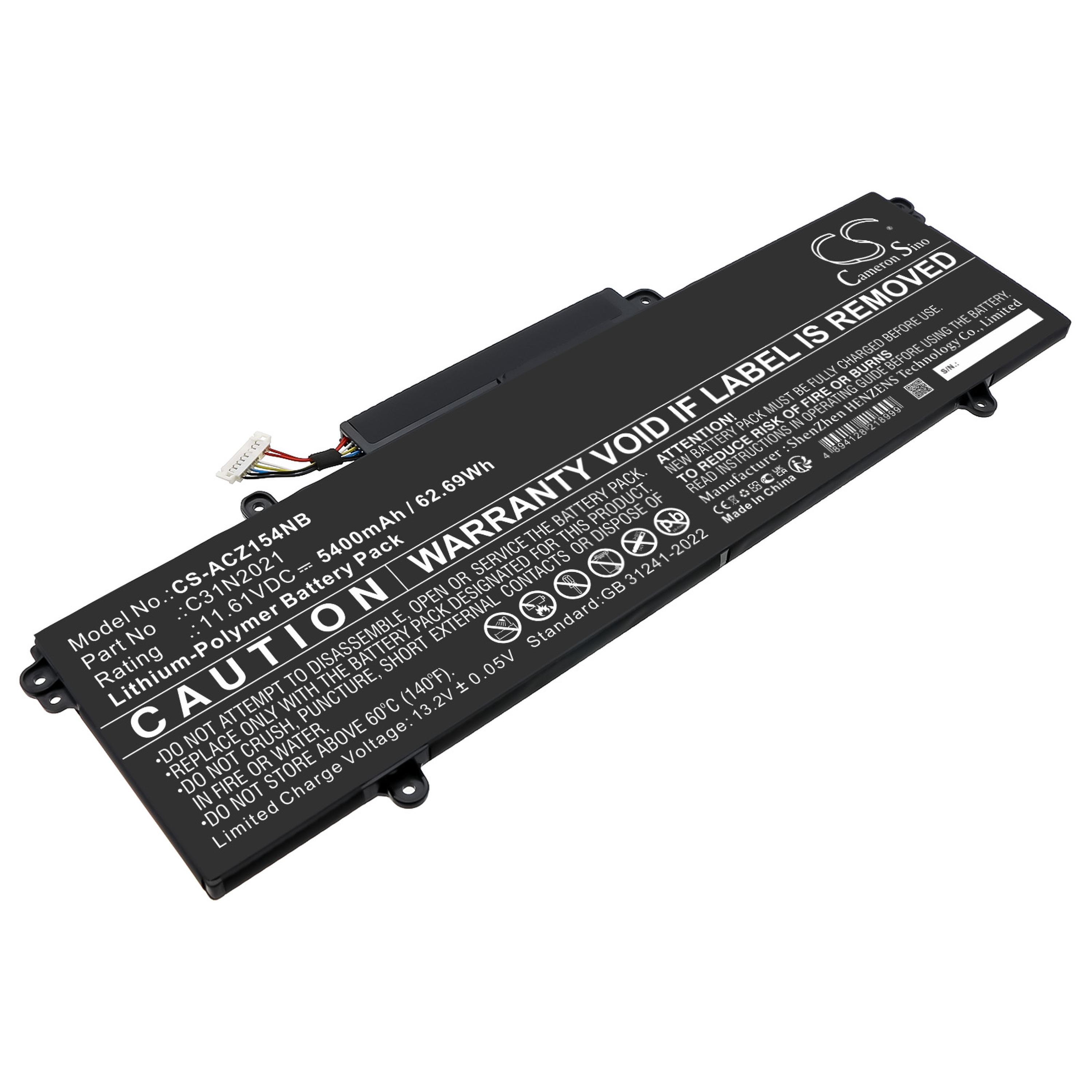 Cameron Sino Replacement Battery for Asus