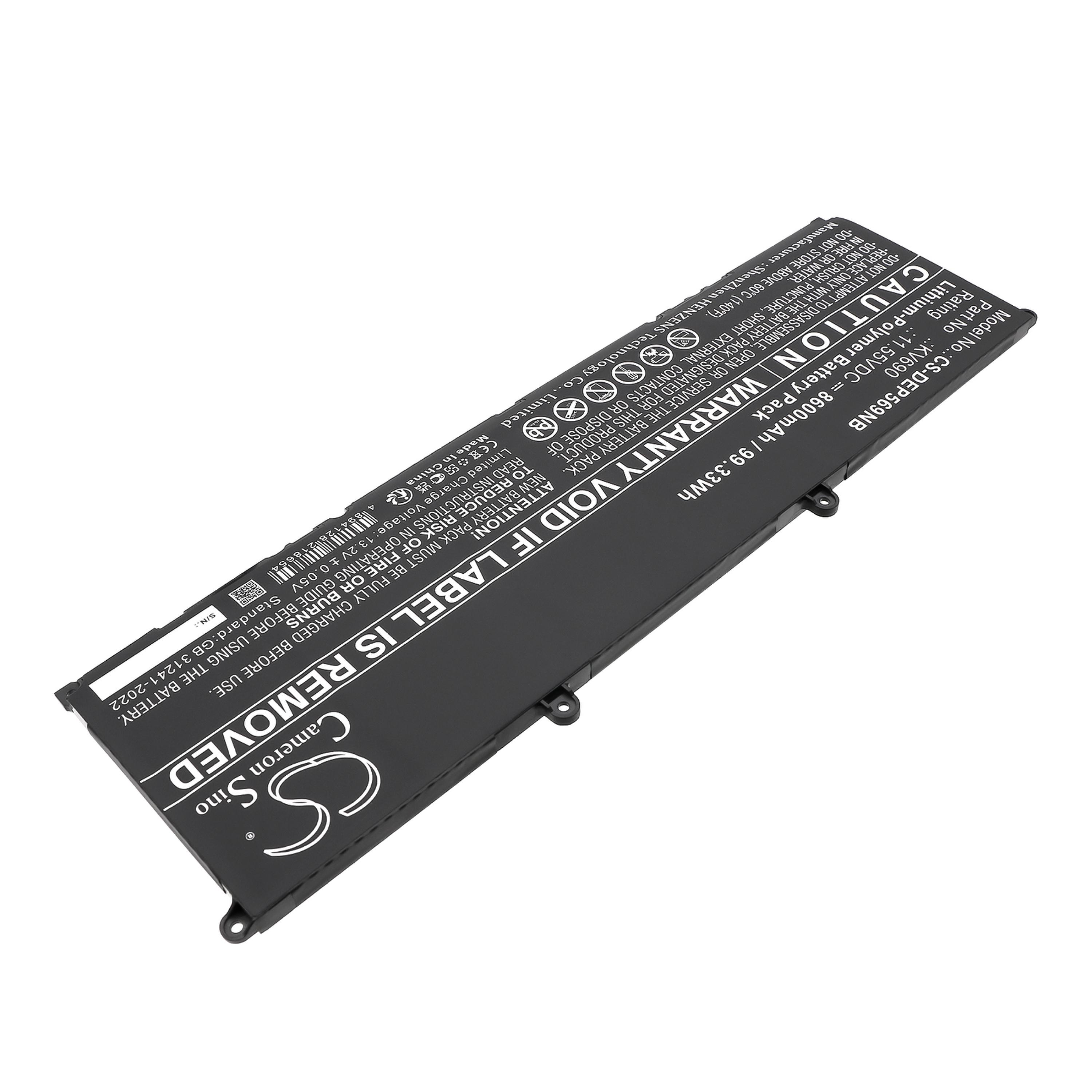 Cameron Sino Replacement Battery for DELL