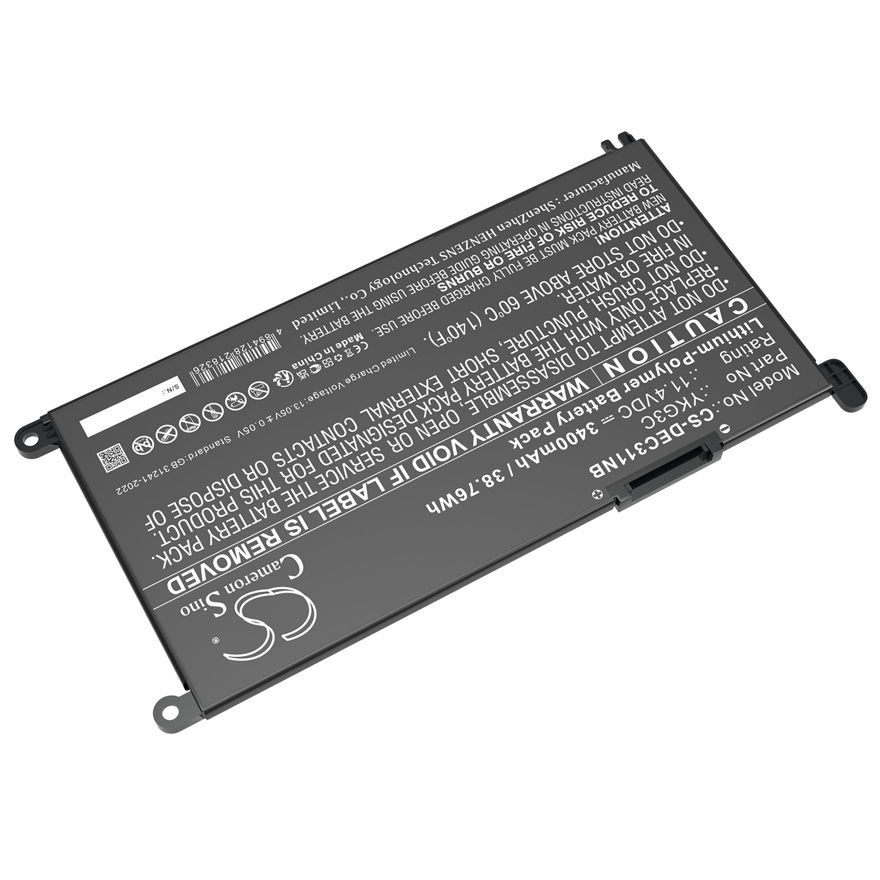 Cameron Sino Replacement Battery for DELL
