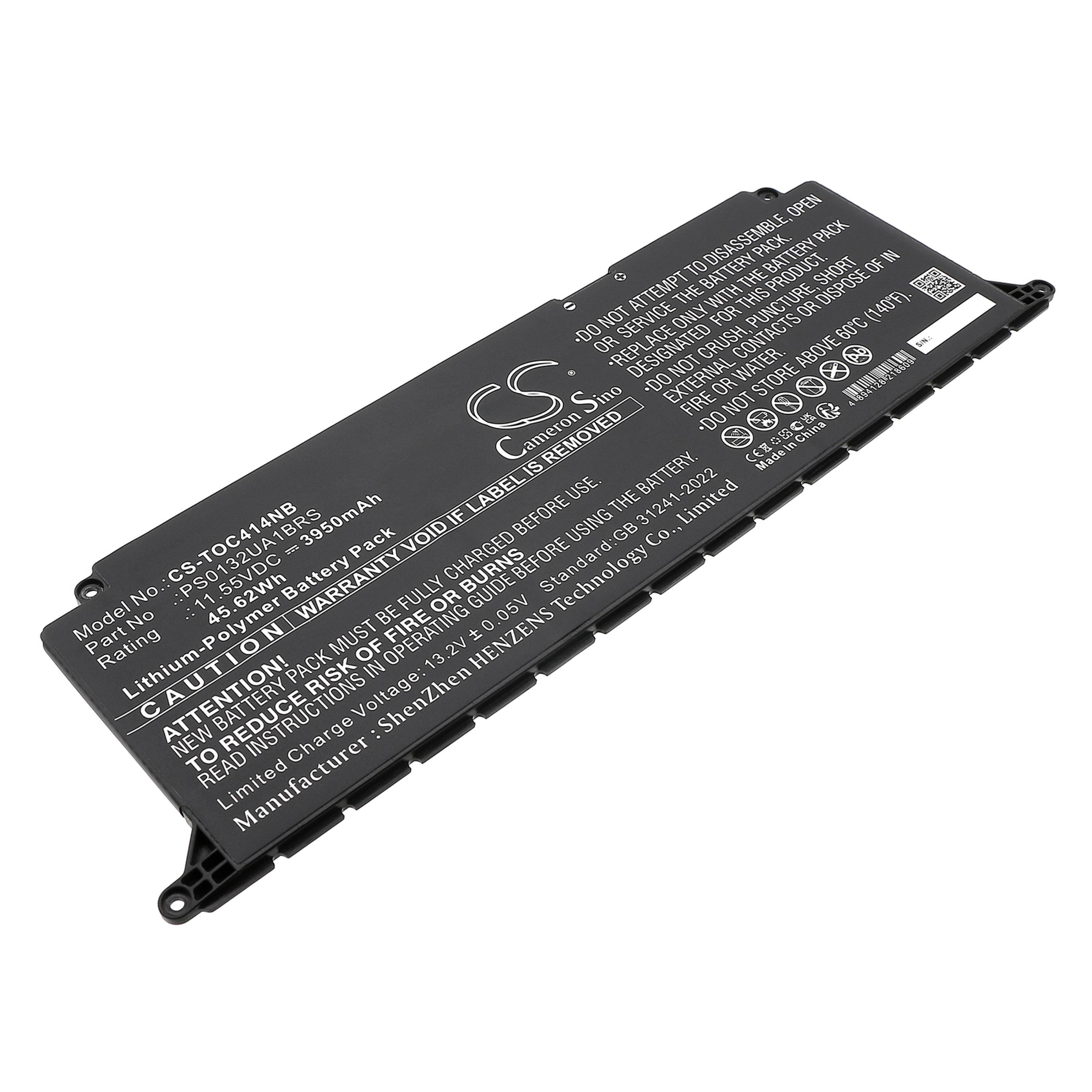 Cameron Sino Replacement Battery for Dynabook