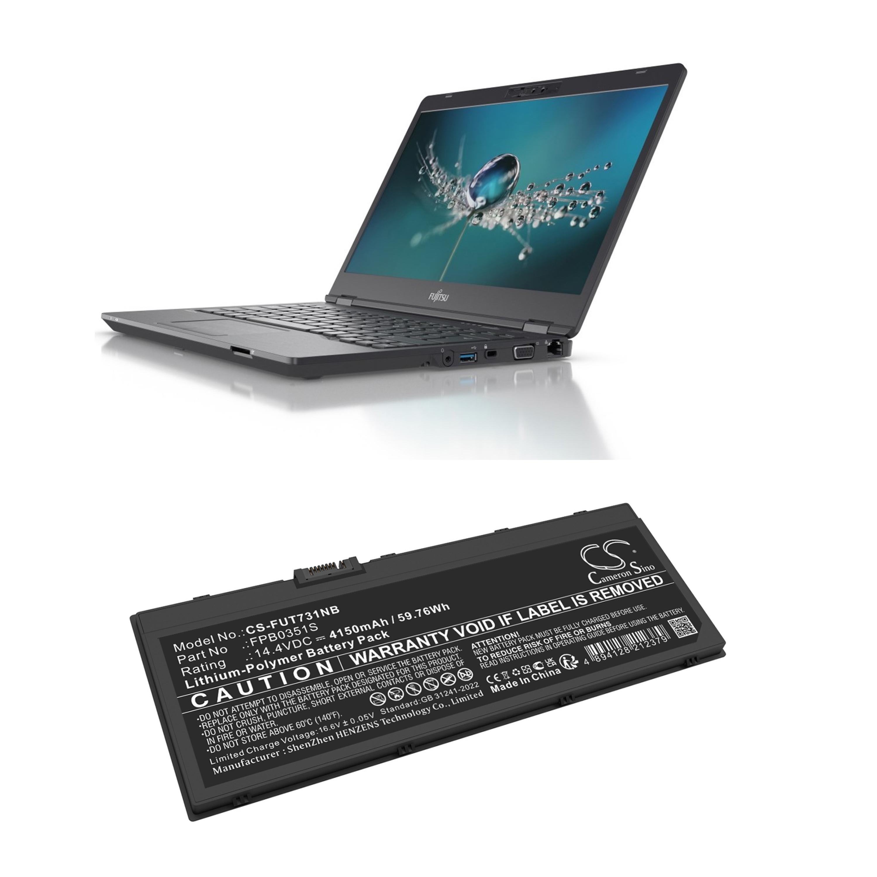 Cameron Sino Replacement Battery for Fujitsu