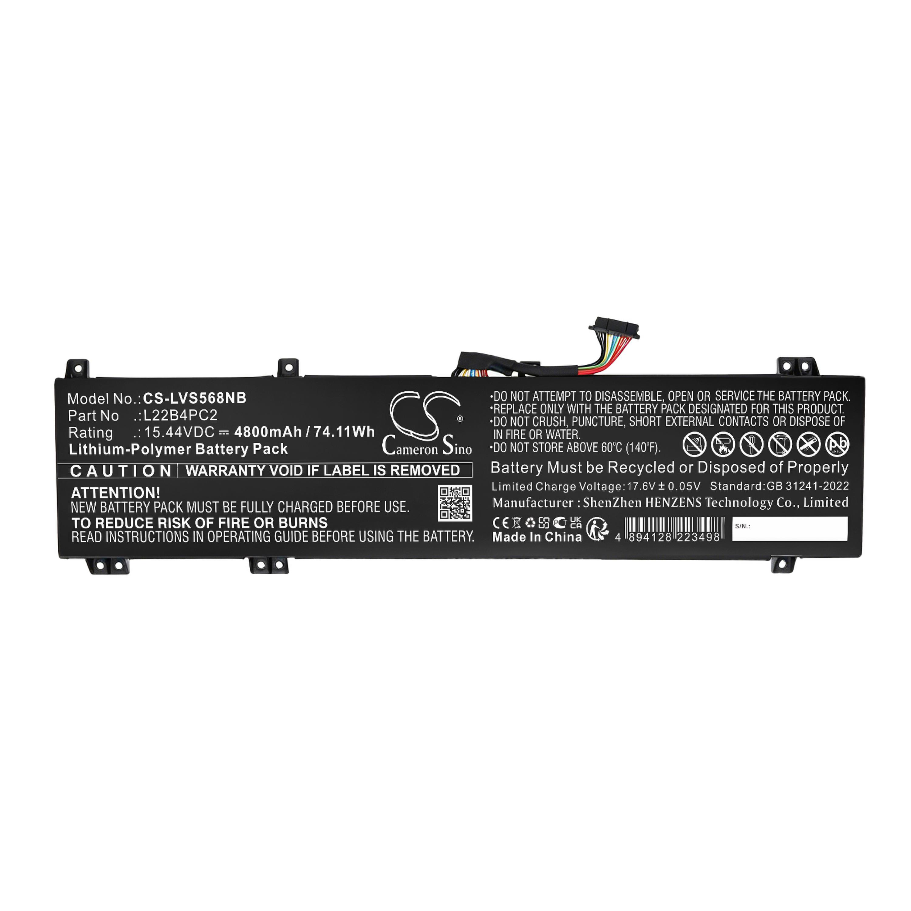 Cameron Sino Replacement Battery for Lenovo