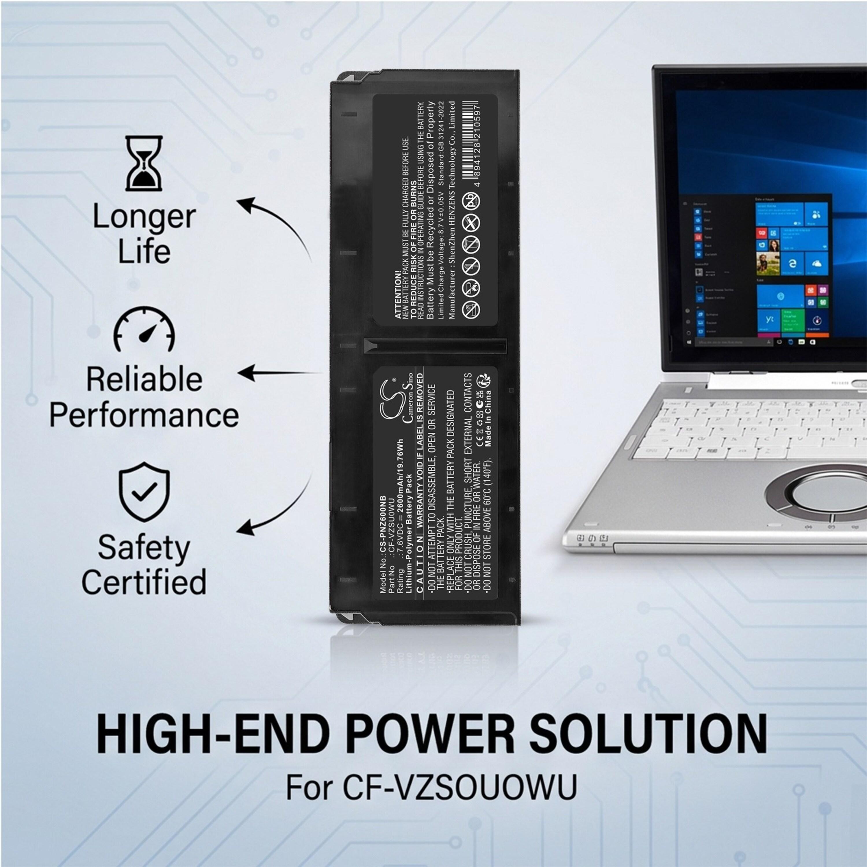 Cameron Sino Replacement Battery for Panasonic