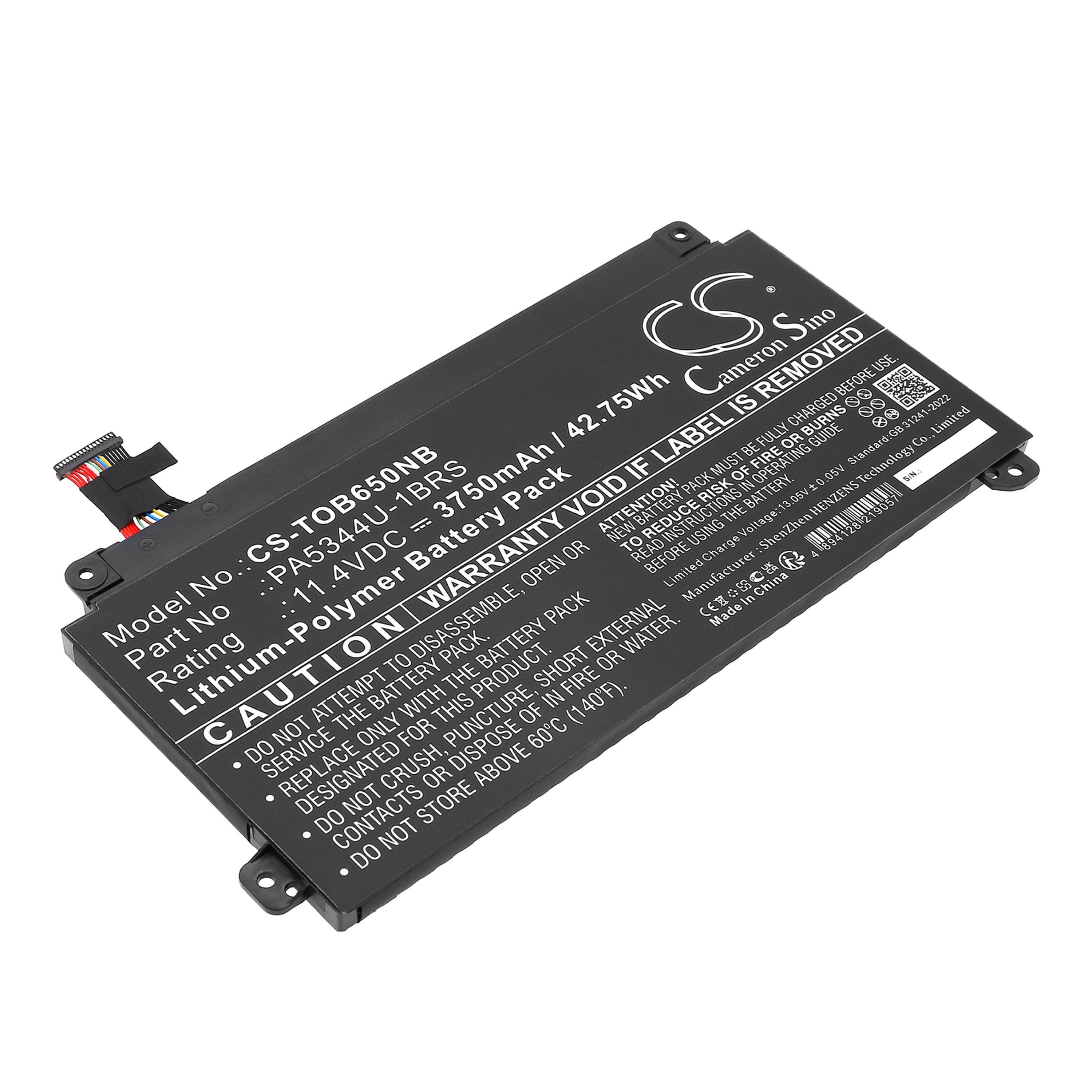 Cameron Sino Replacement Battery for Toshiba