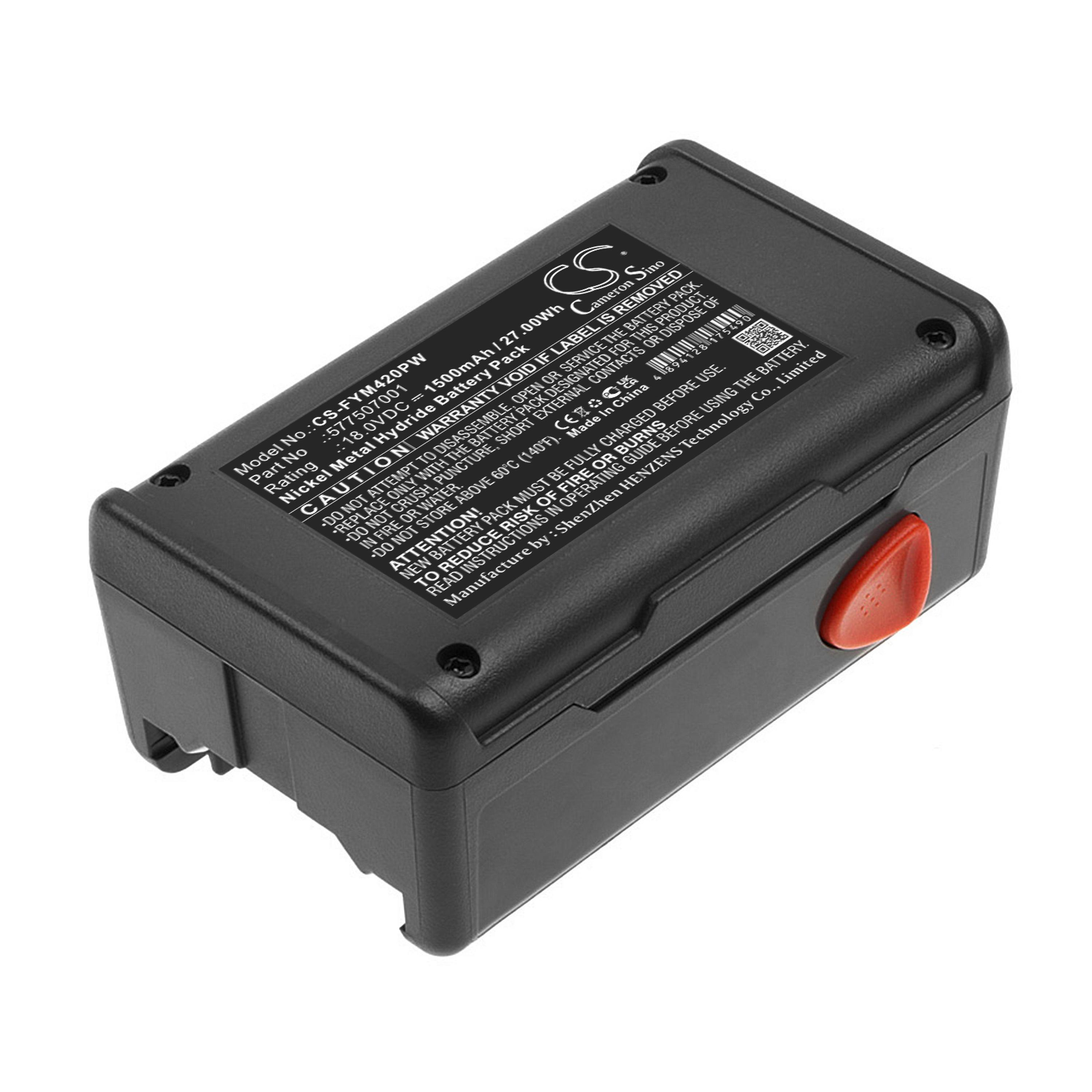 Cameron Sino 1500 mAh for Flymo