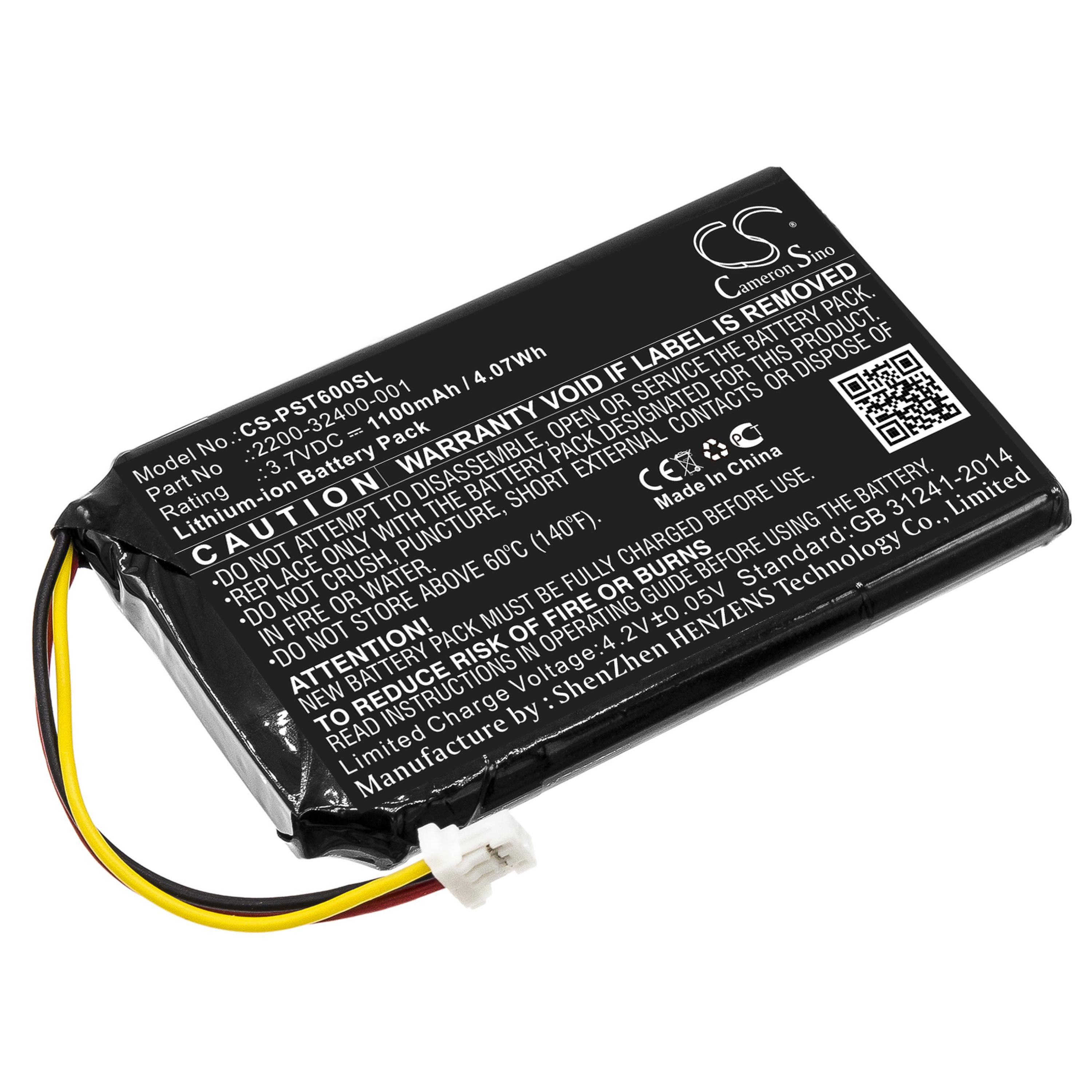 Cameron Sino 1100mAh Battery for Polycom
