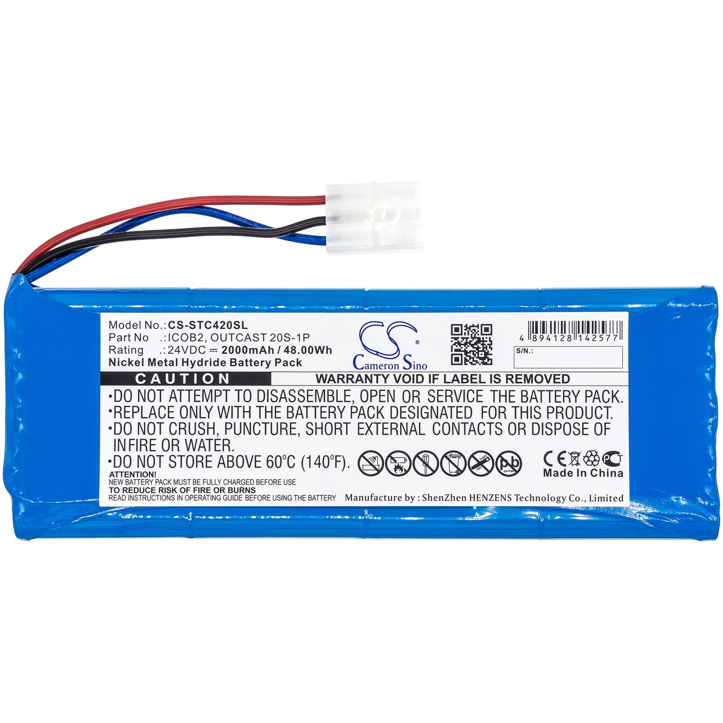 Cameron Sino 2000mAh Battery for Soundcast