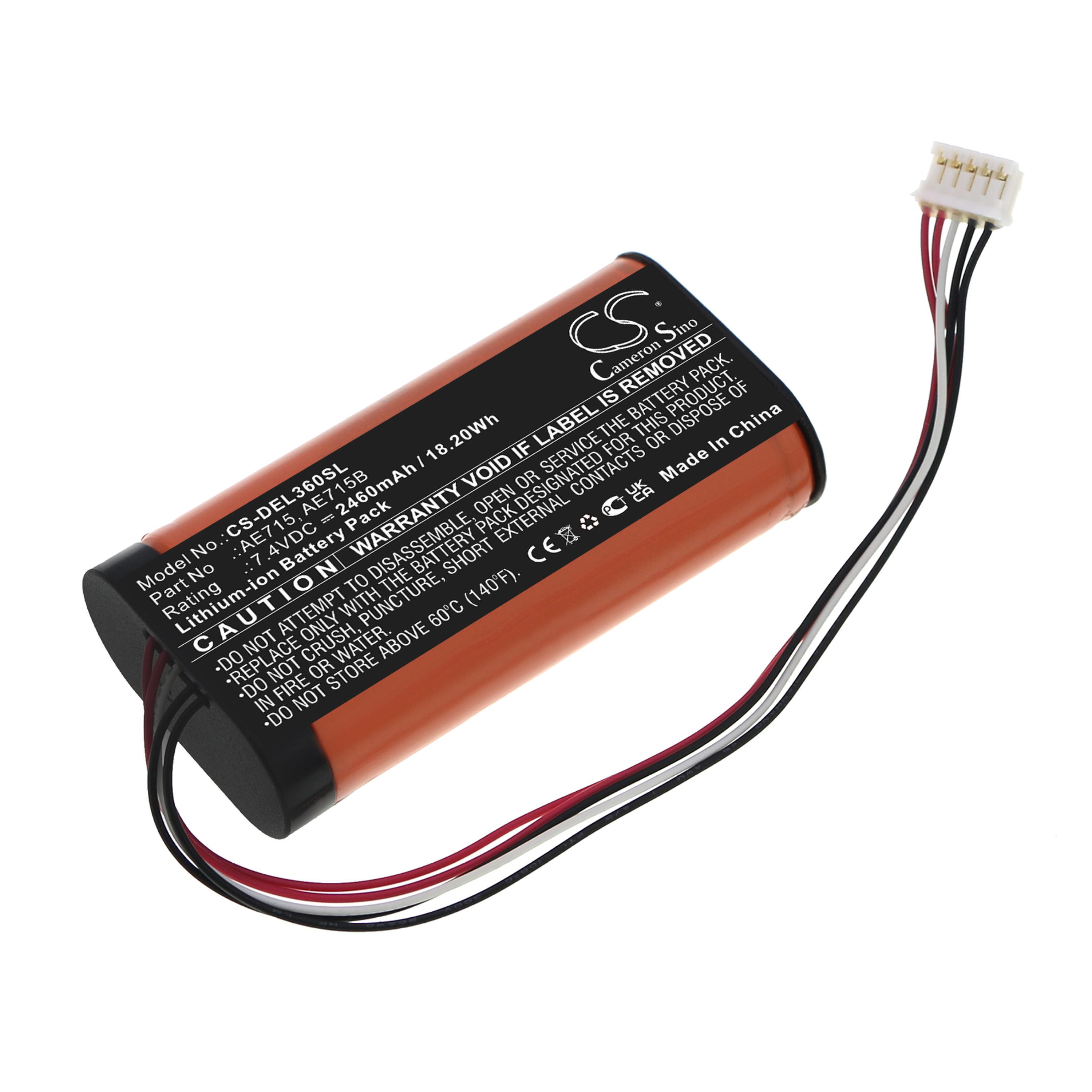 Cameron Sino 2460mAh Battery for DELL