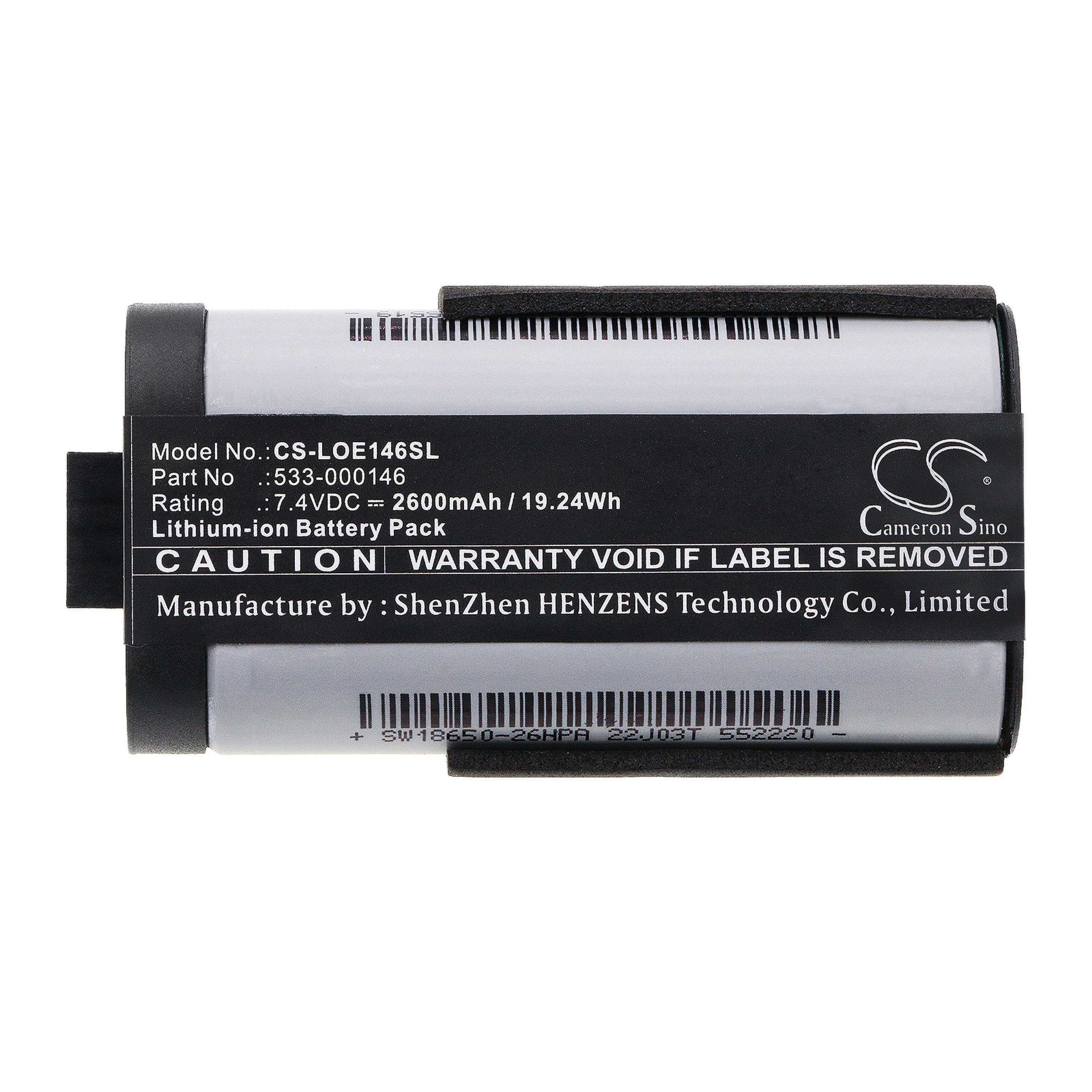 Cameron Sino 2600mAh Replacement Battery for