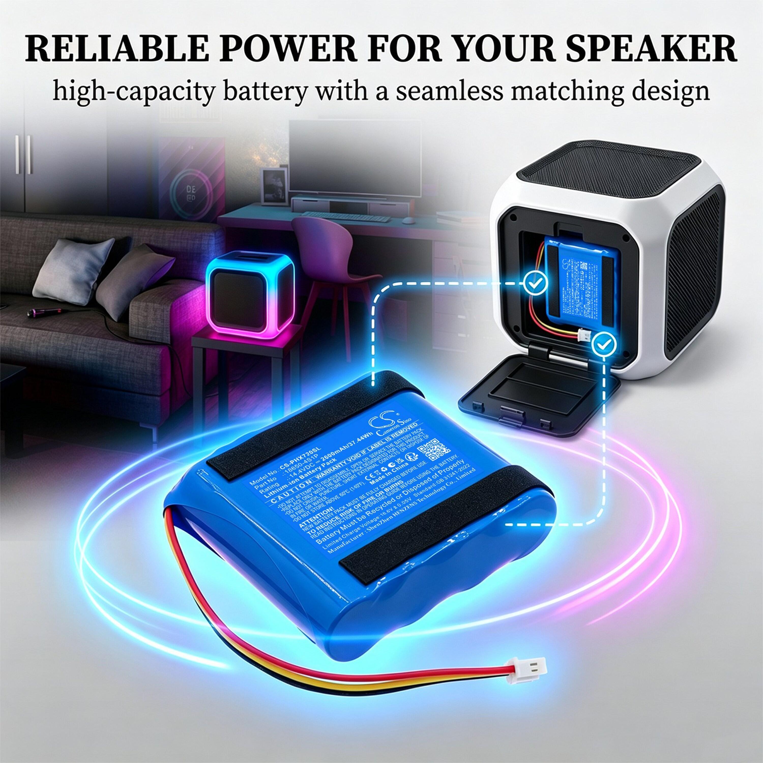 Cameron Sino 2600mAh Replacement Battery for