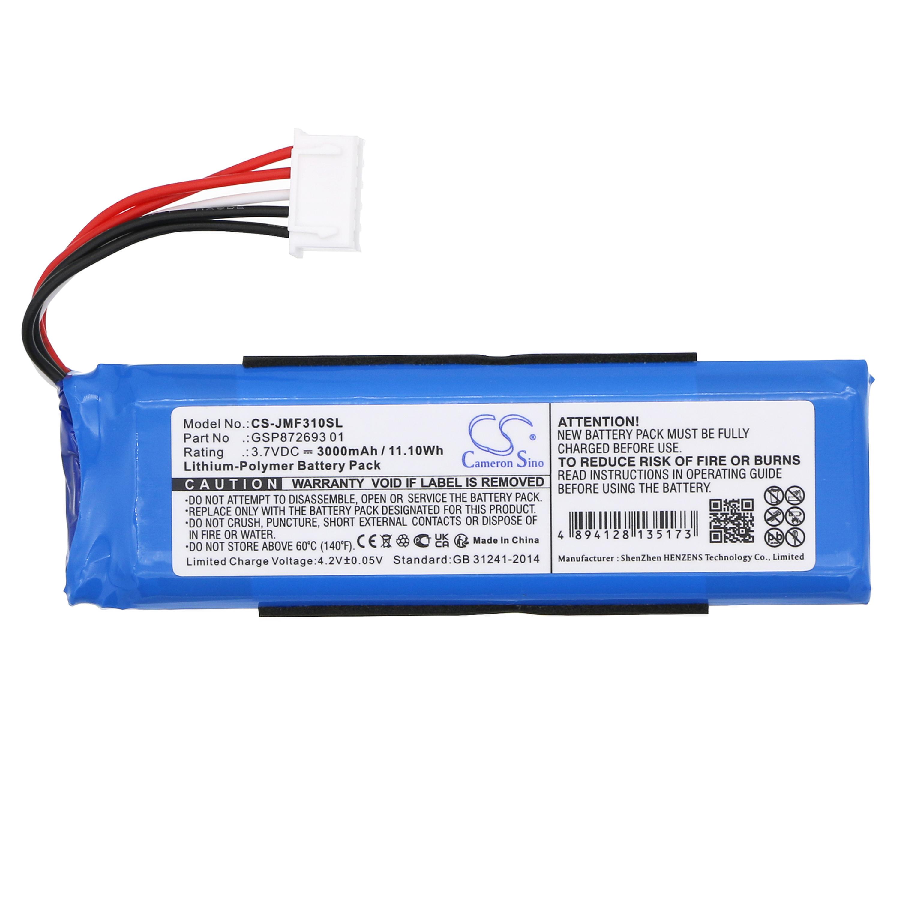 Cameron Sino 3000 mAh for JBL