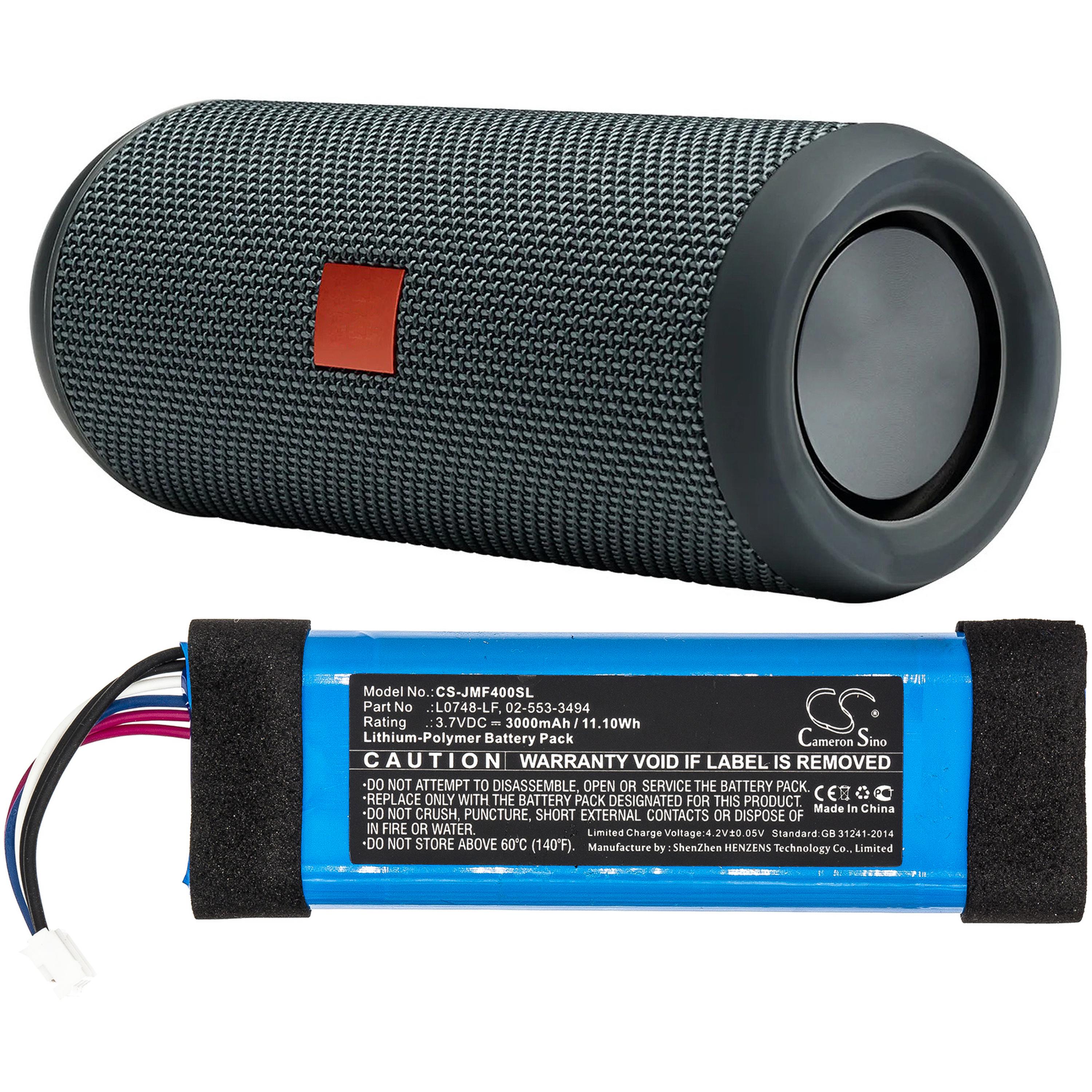 Cameron Sino 3000mAh Battery for JBL