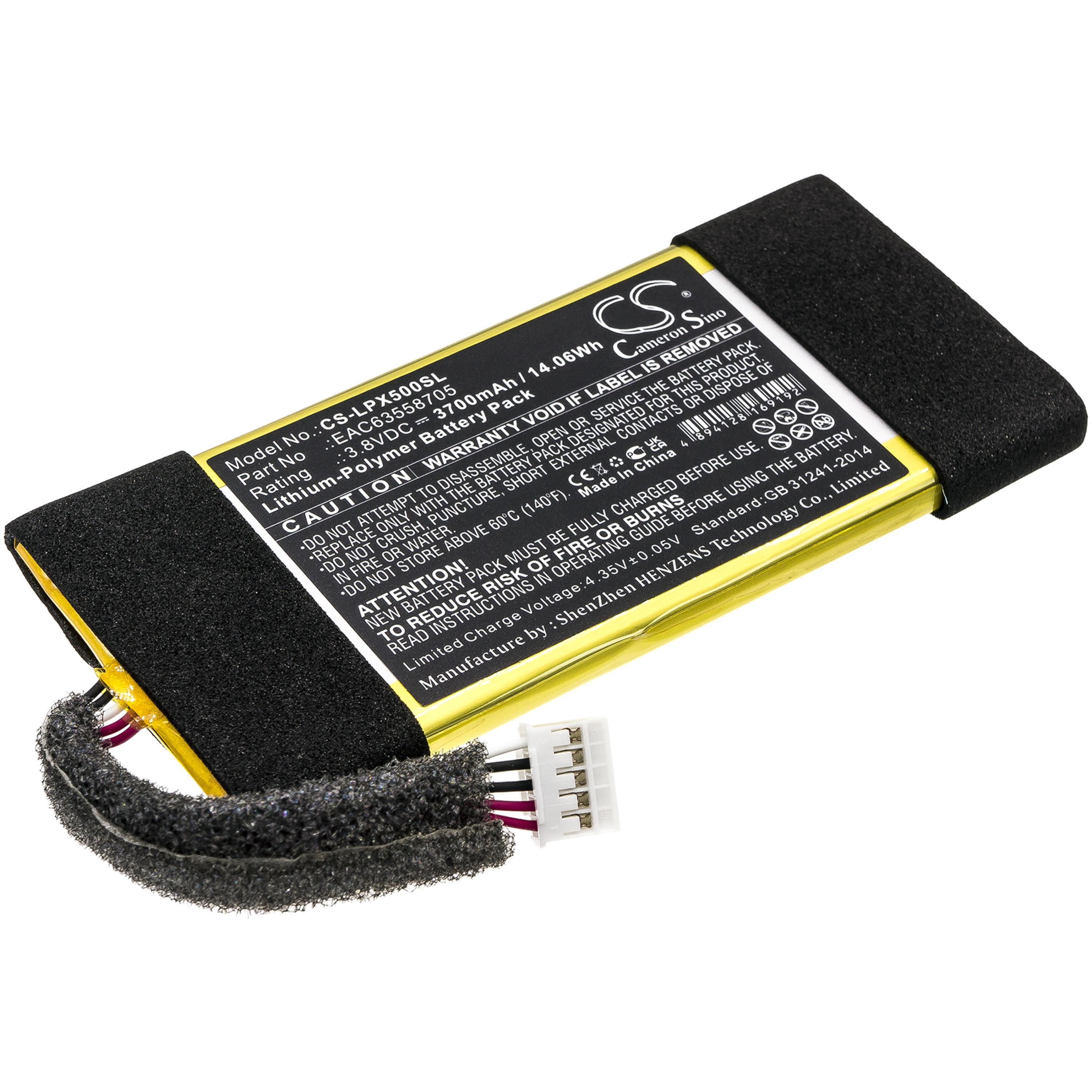 Cameron Sino 3700mAh Battery for LG