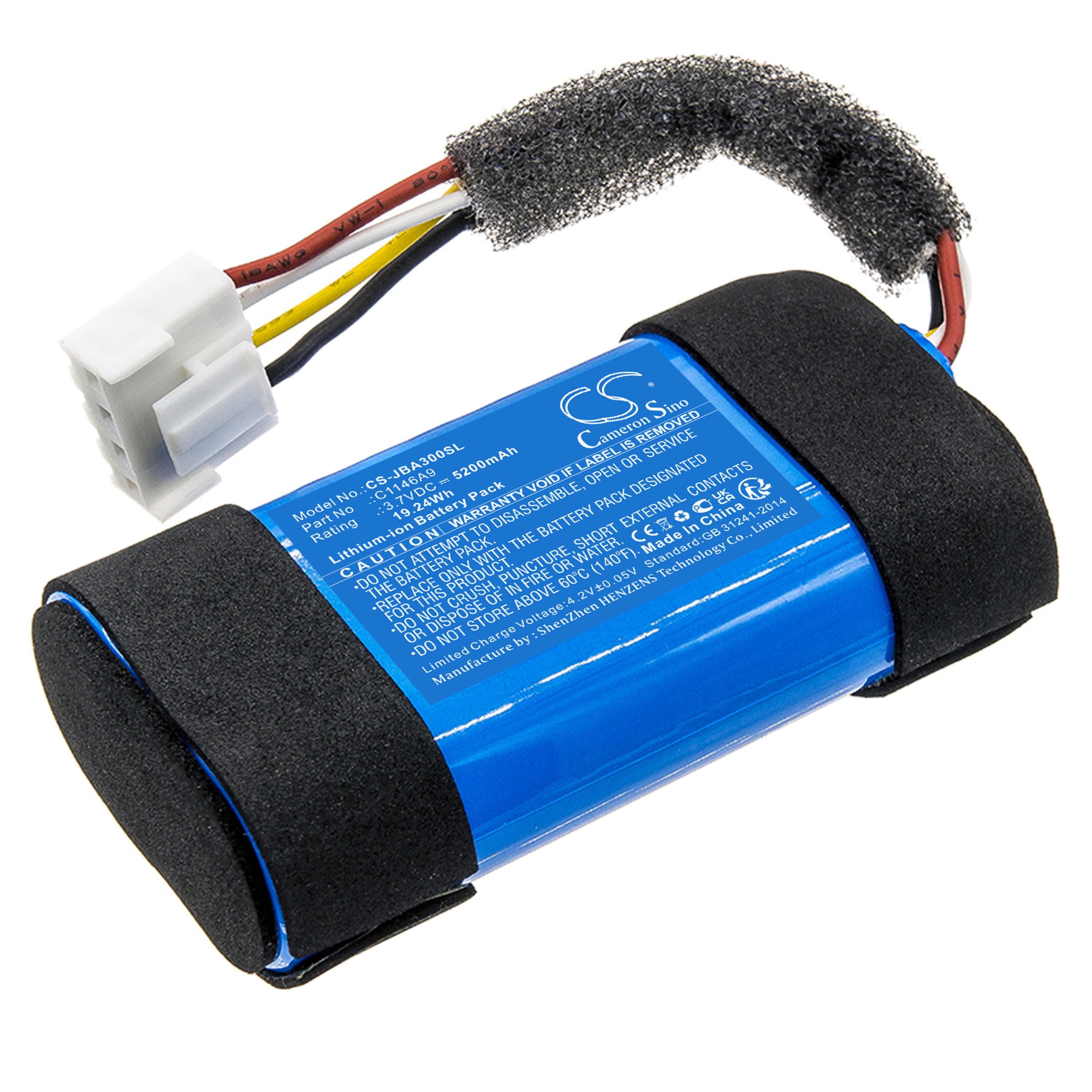 Cameron Sino 5200mAh Battery for JBL