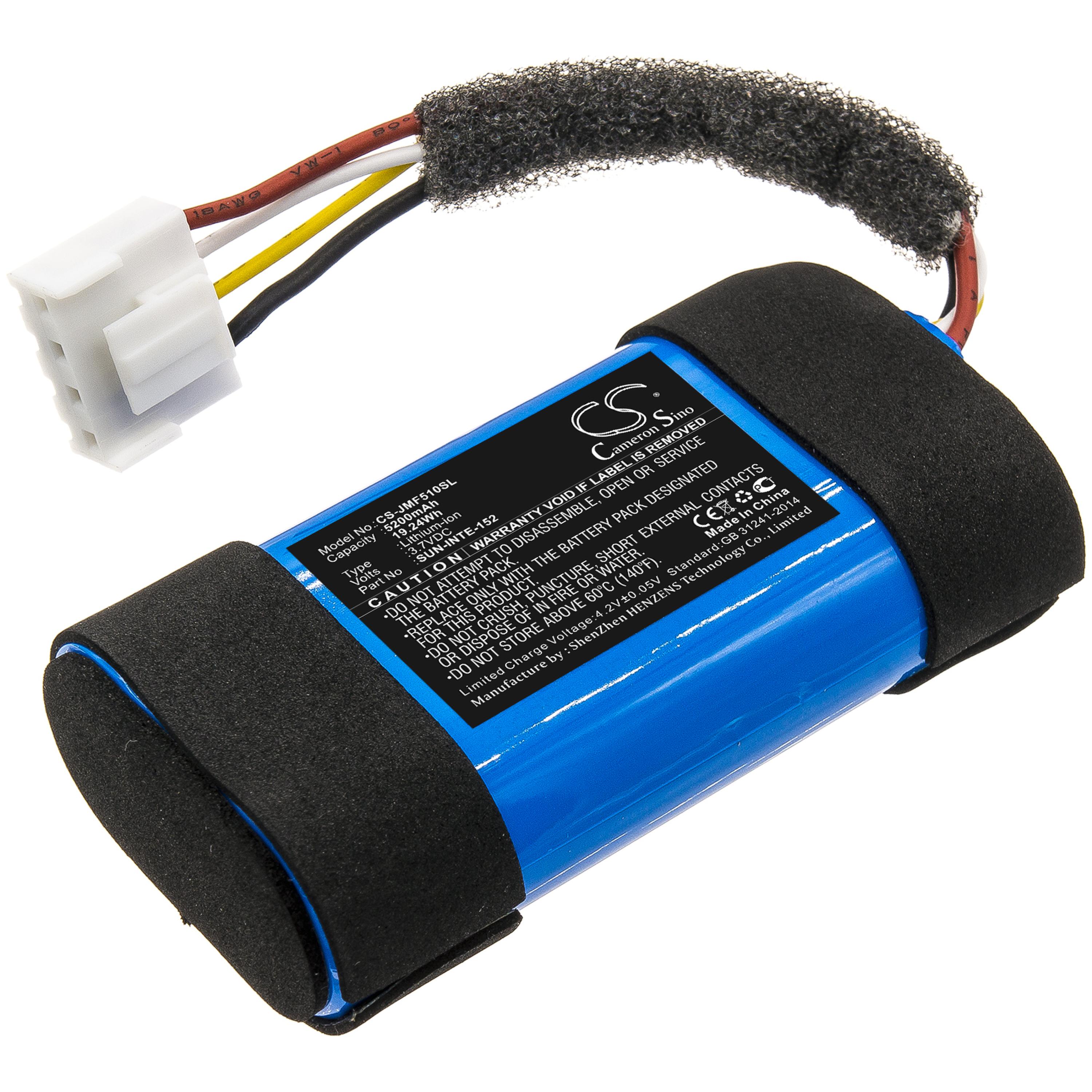 Cameron Sino 5200mAh Battery for JBL