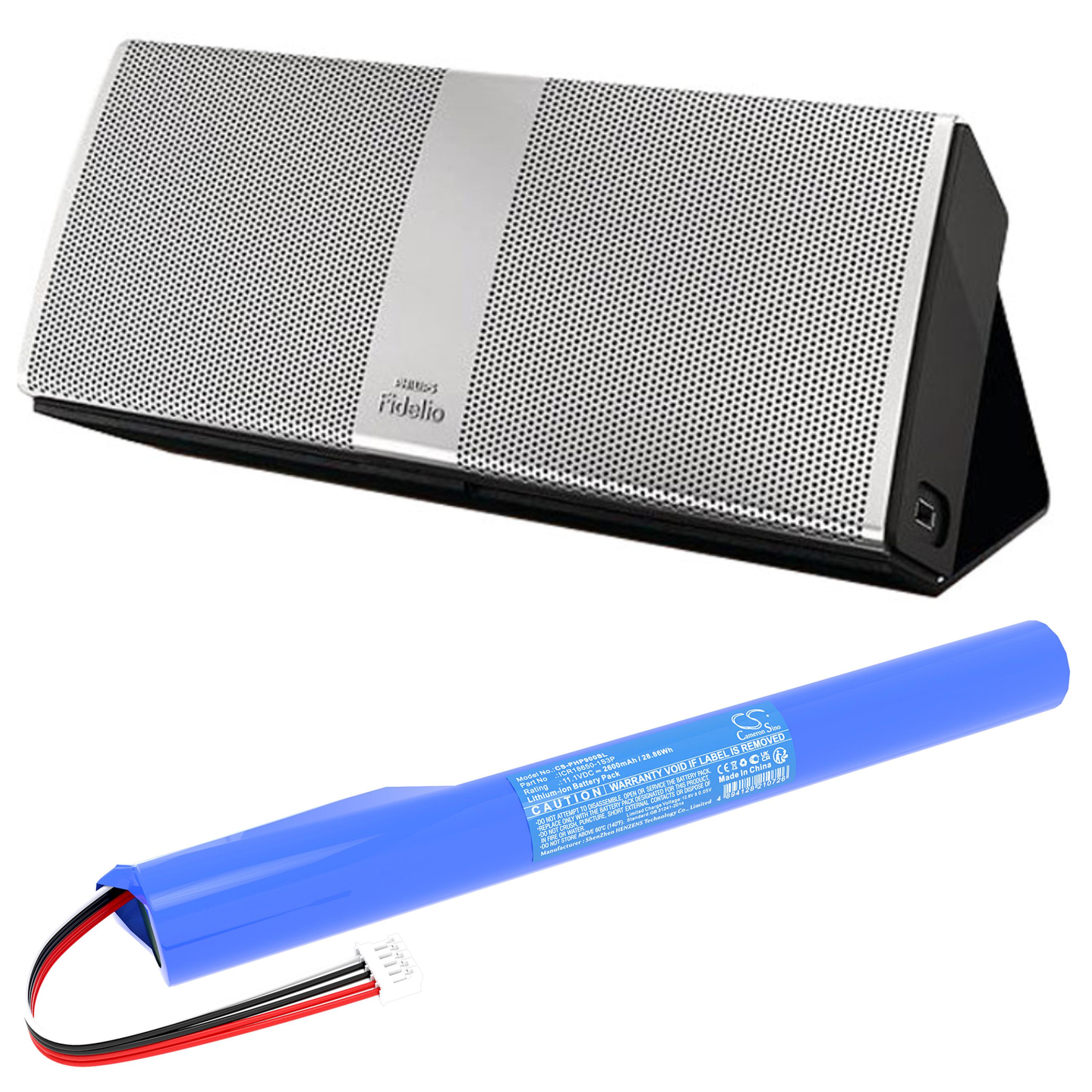 Cameron Sino Replacement Battery for Philips