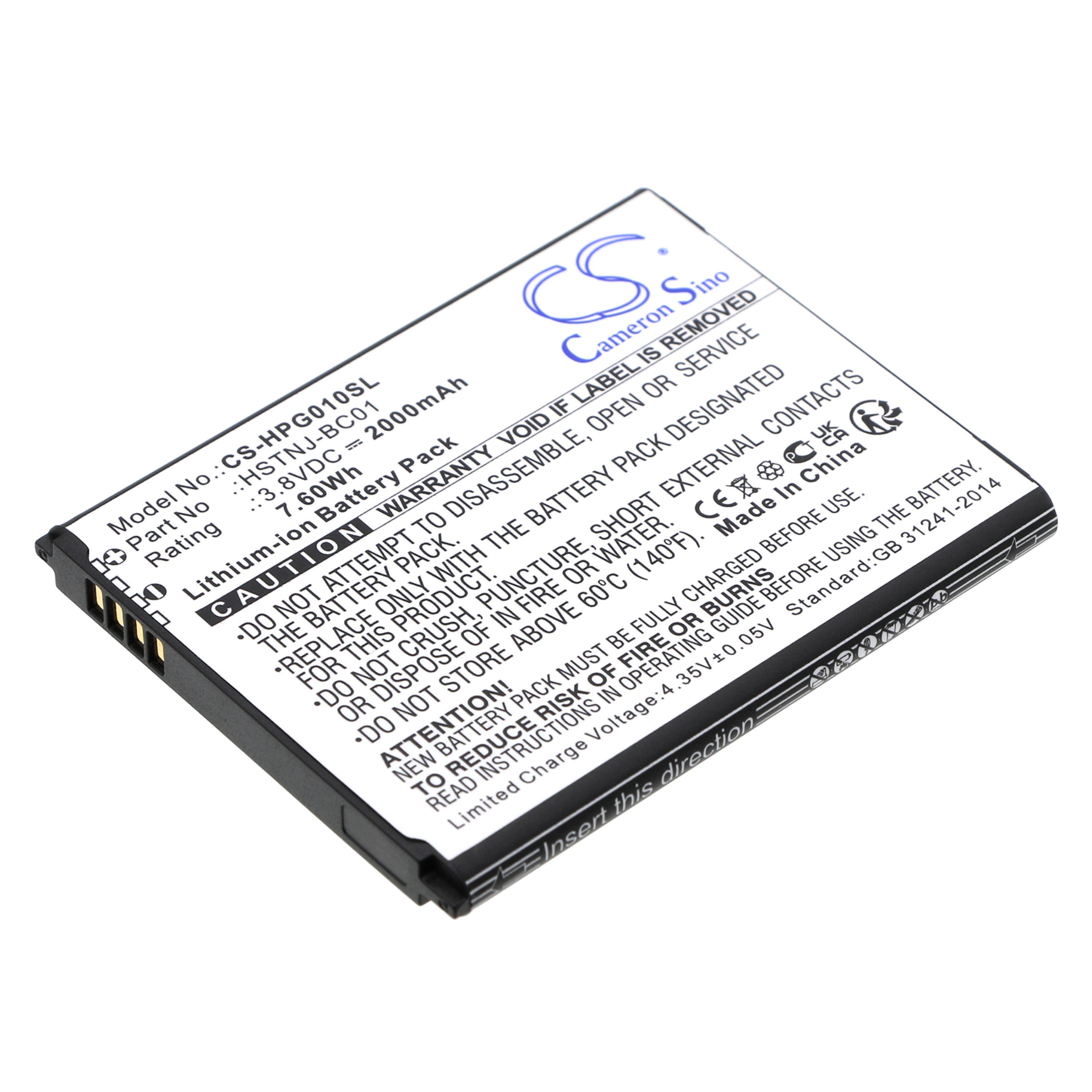 Cameron Sino Replacement Battery for HP