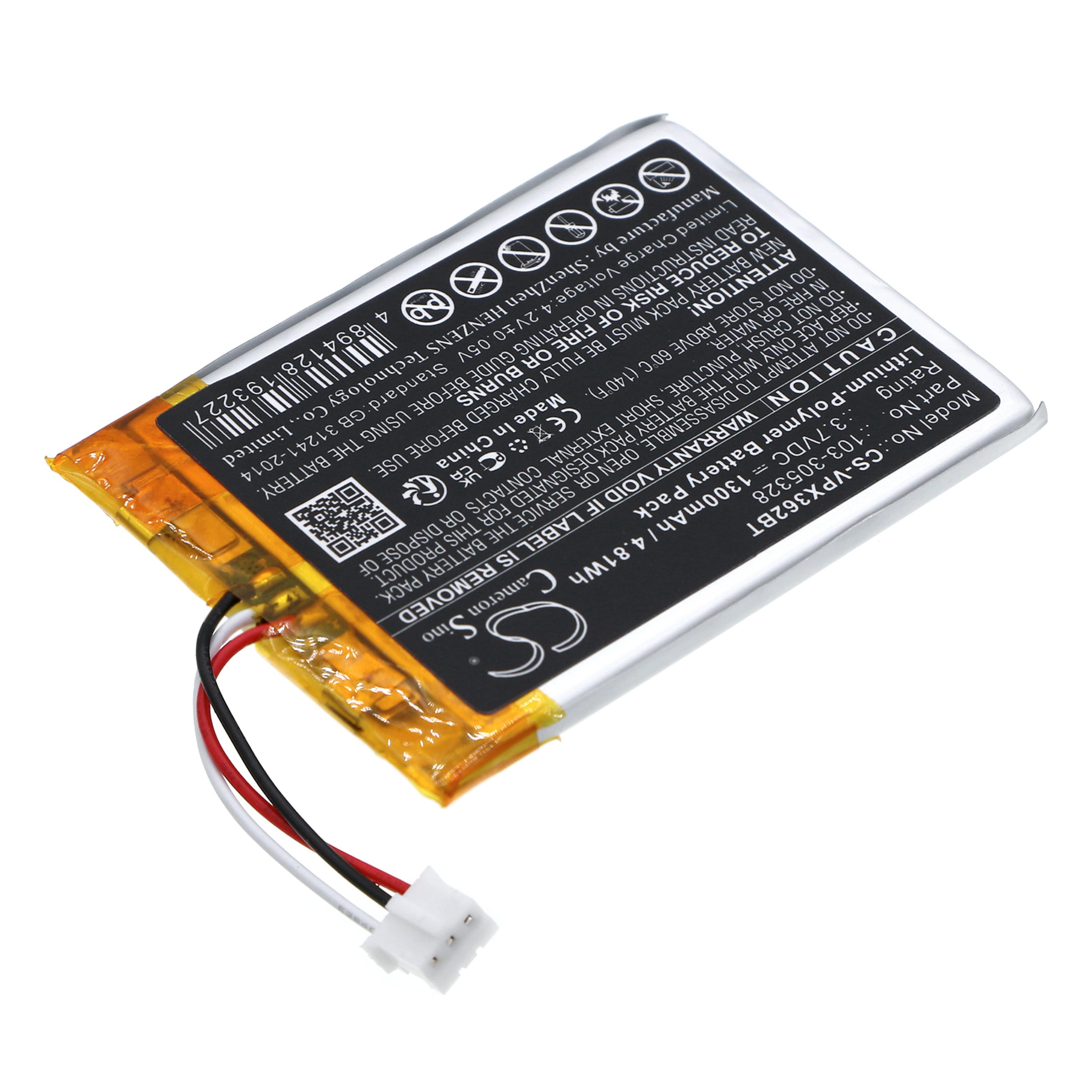 Cameron Sino 1300 mAh for Visonic