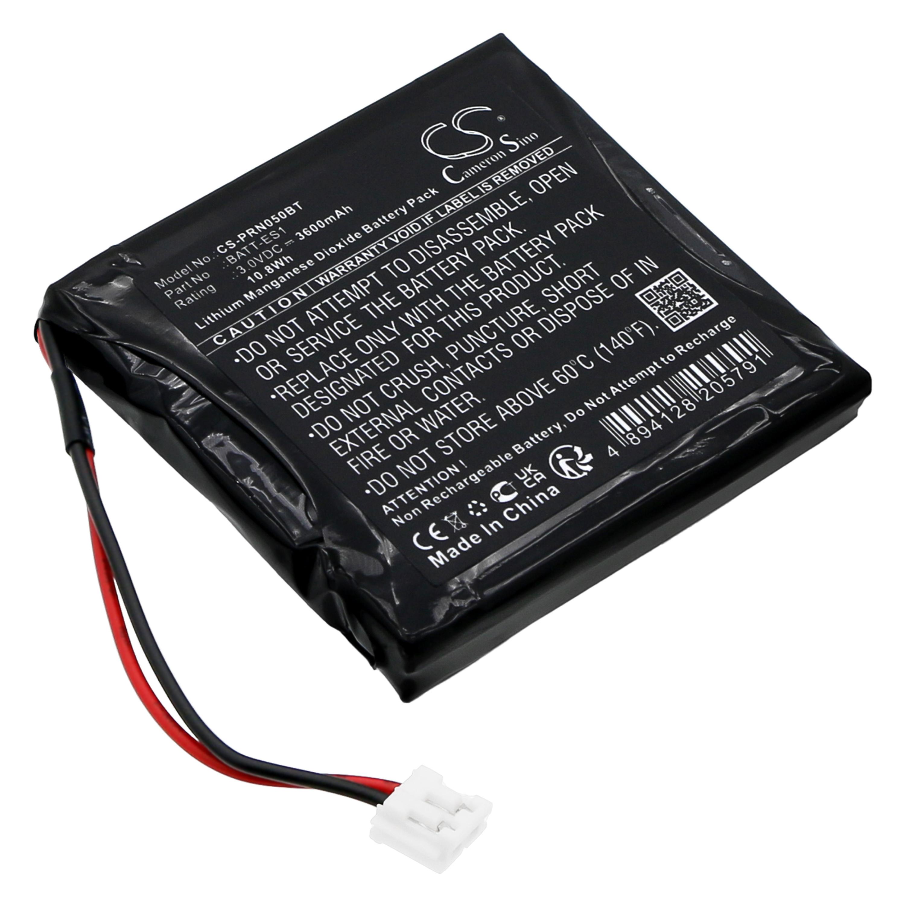 Cameron Sino 3600mAh LiMnO2 battery for