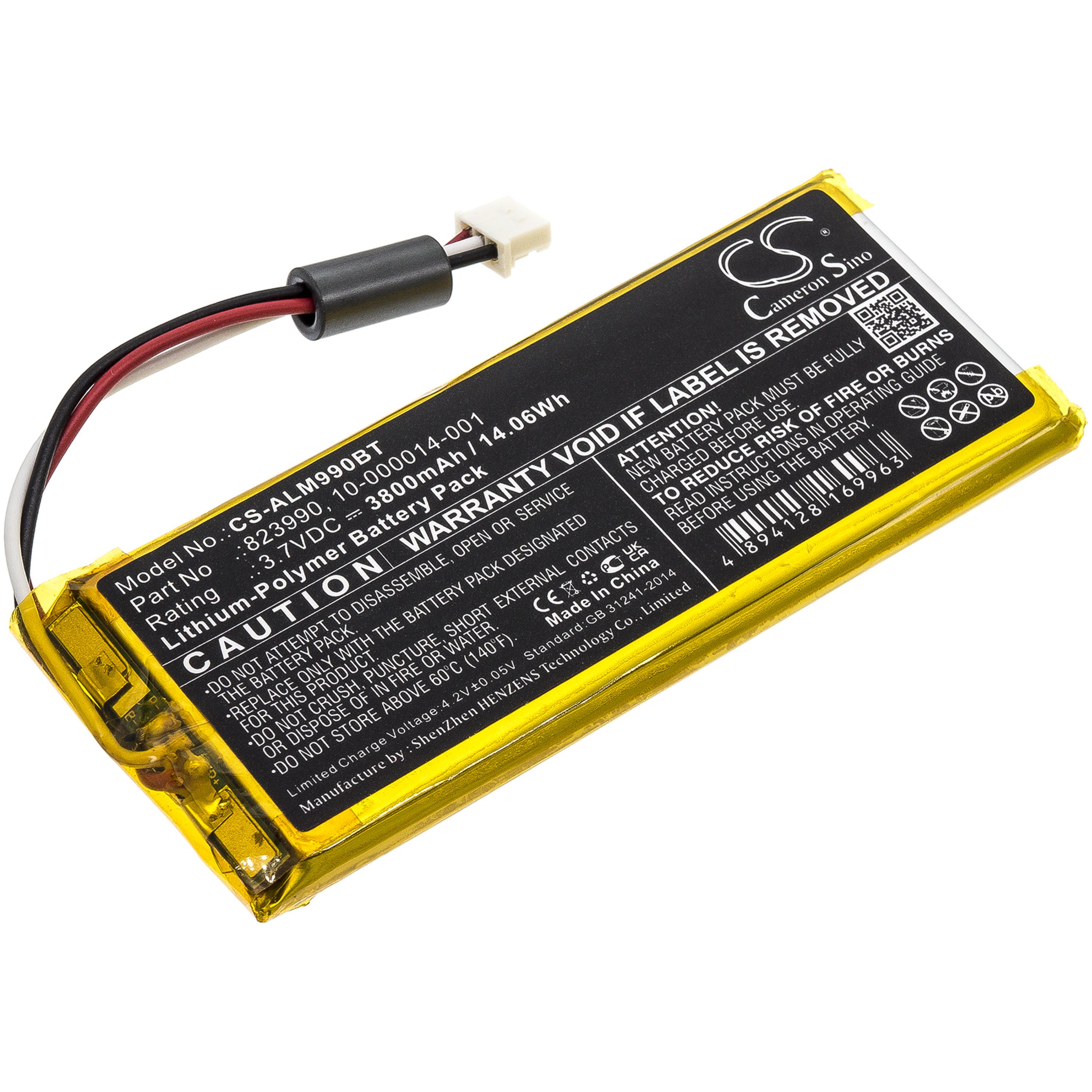 Cameron Sino 3800 mAh for 2GIG