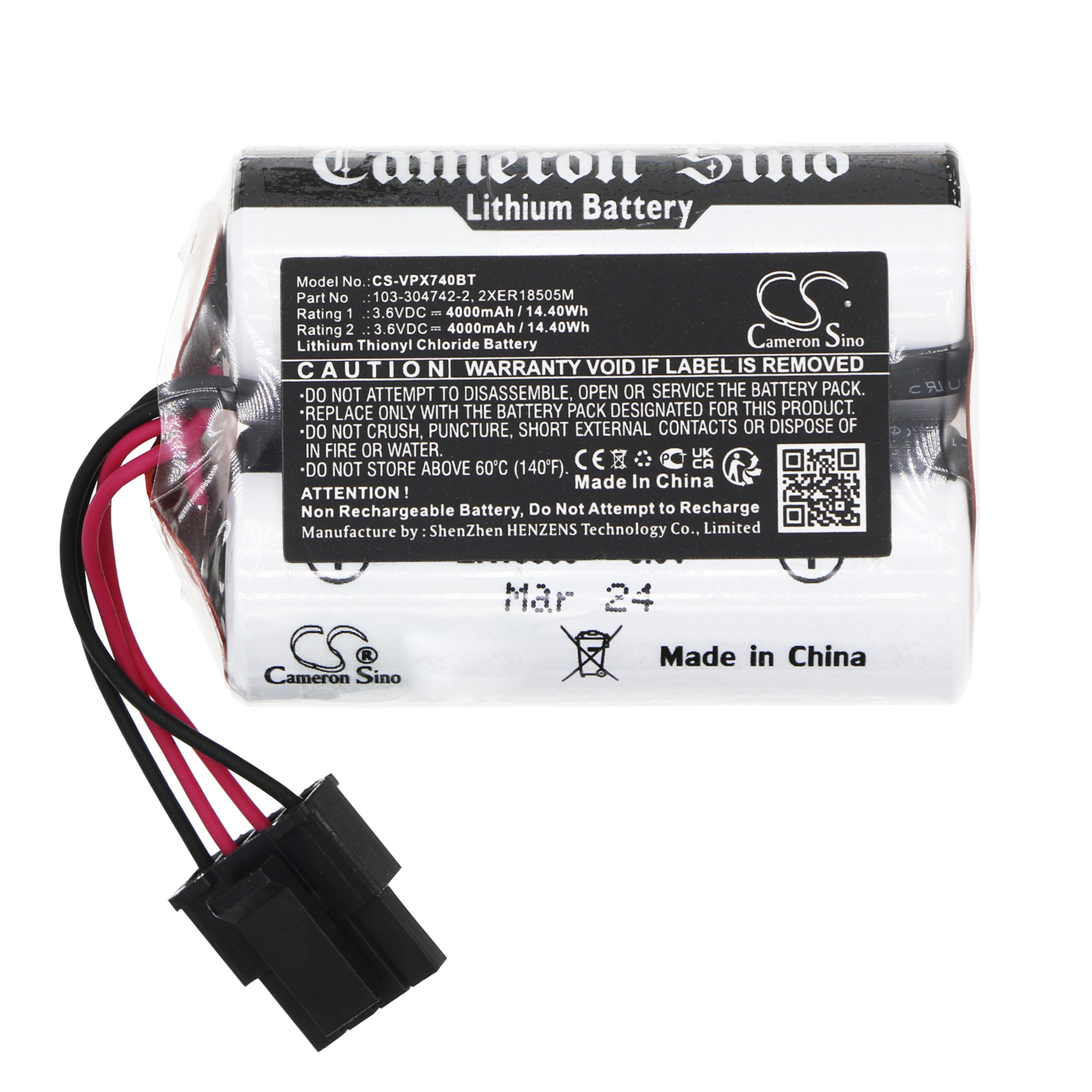 Cameron Sino 4000 mAh for Visonic