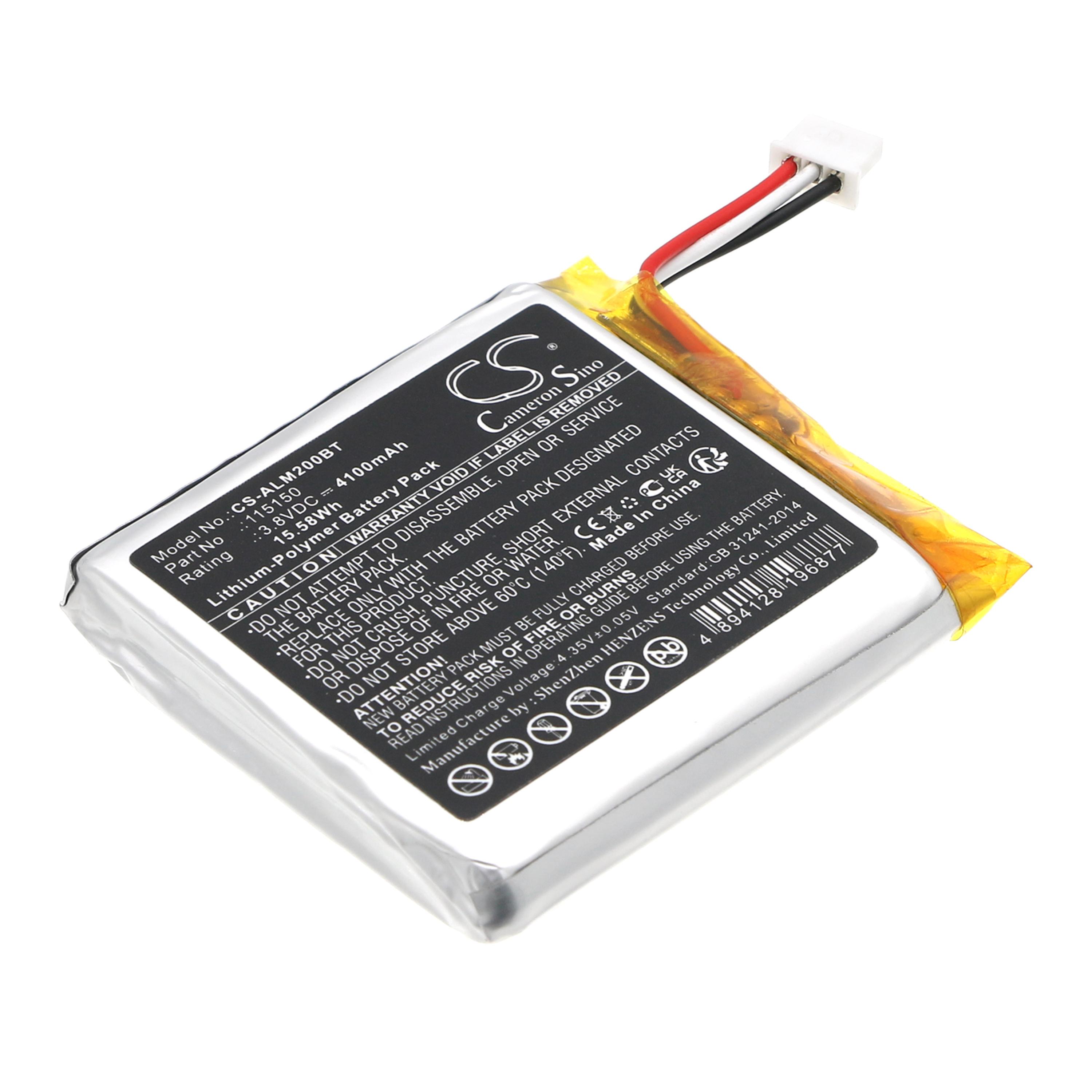 Cameron Sino 4100mAh Battery for 2GIG