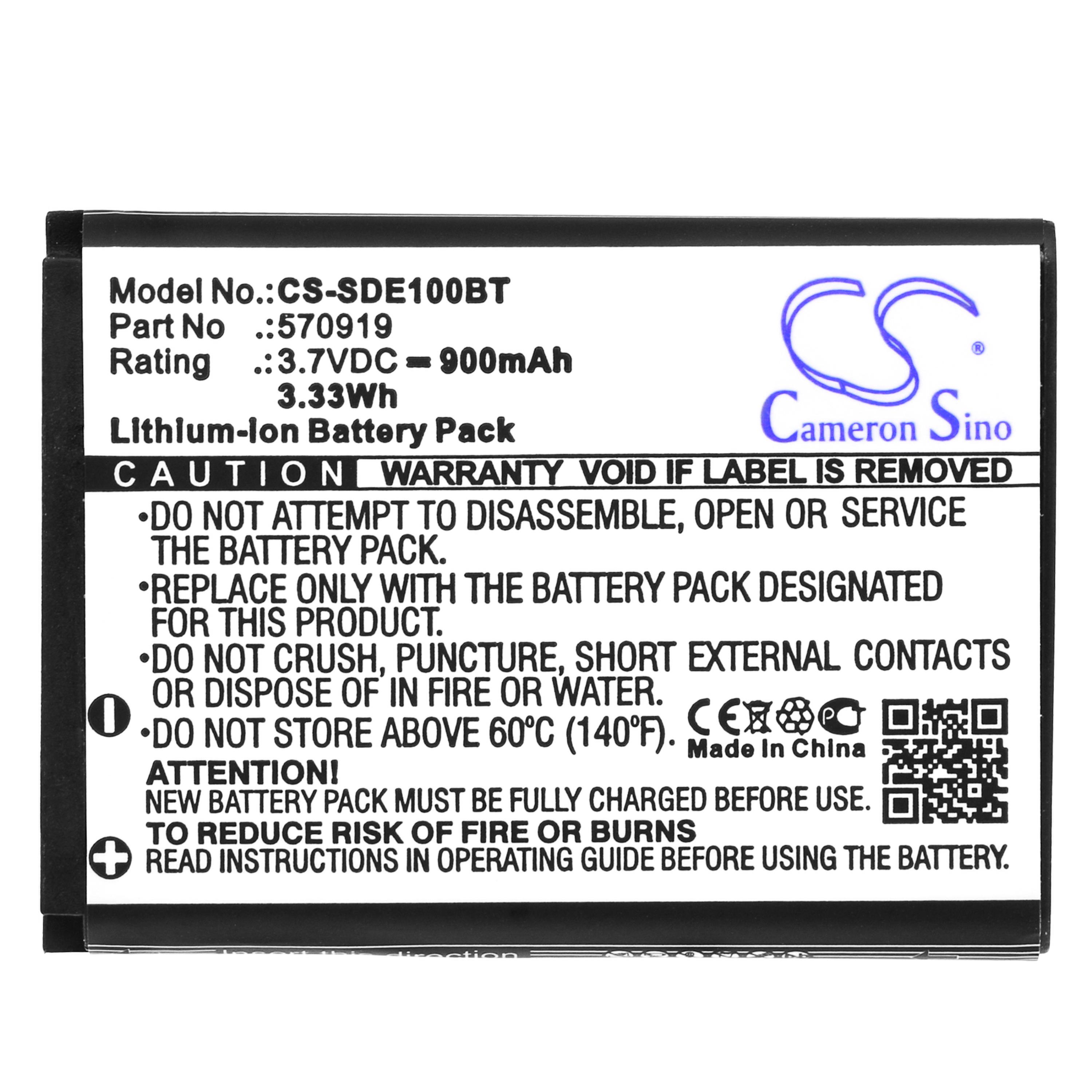 Cameron Sino 900 mAh for SEDEA