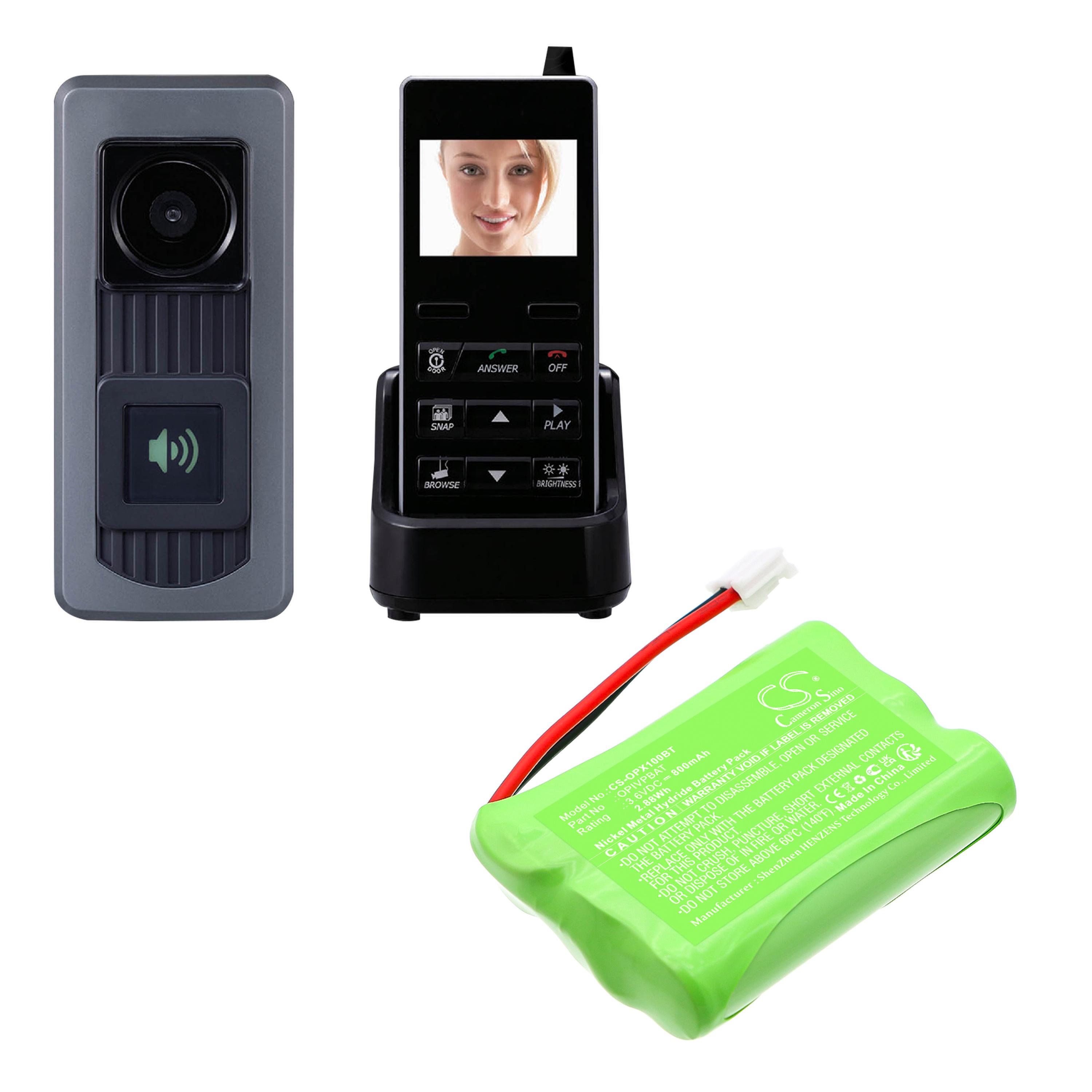Cameron Sino Replacement Battery for Optex