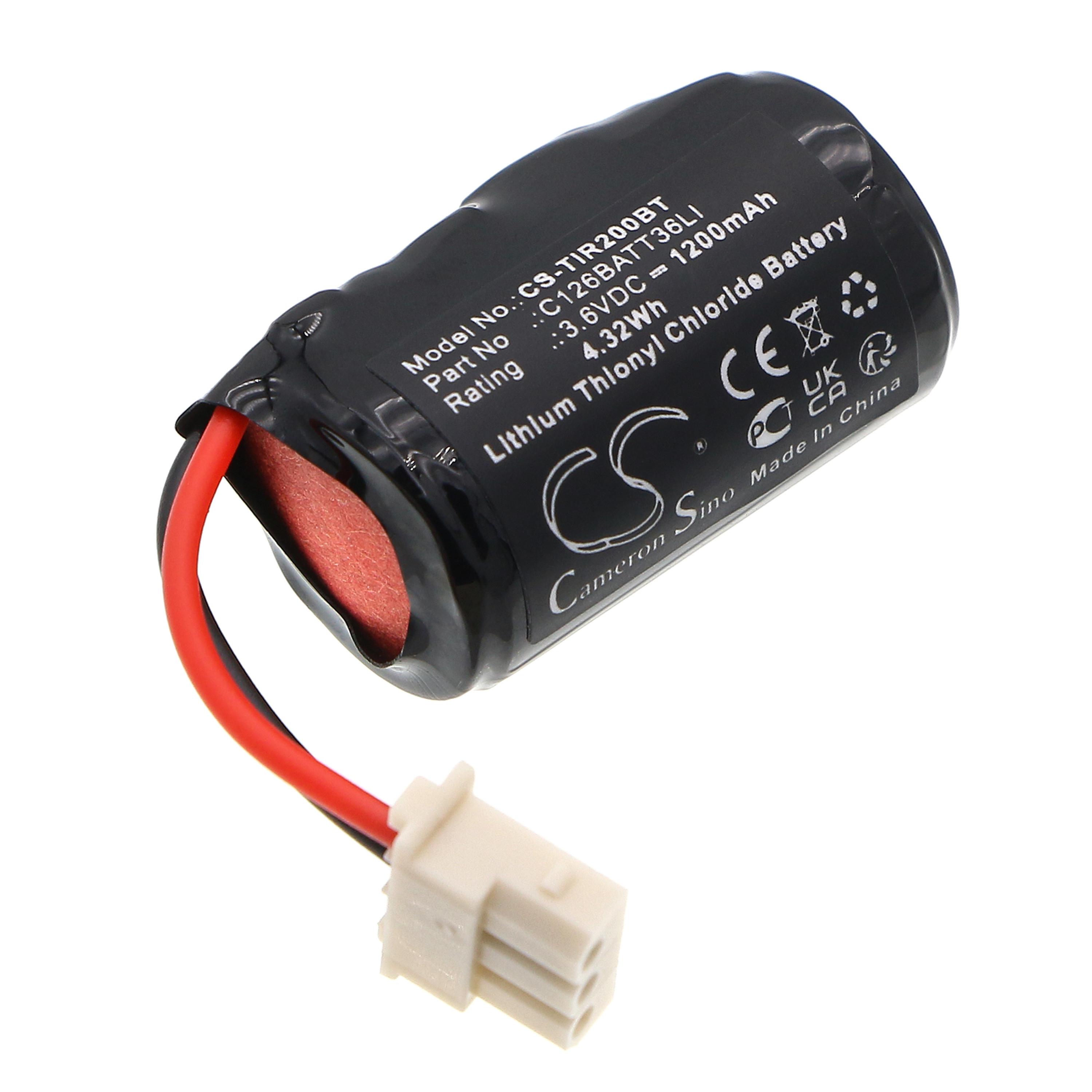 Cameron Sino Replacement Battery for Technoalarm