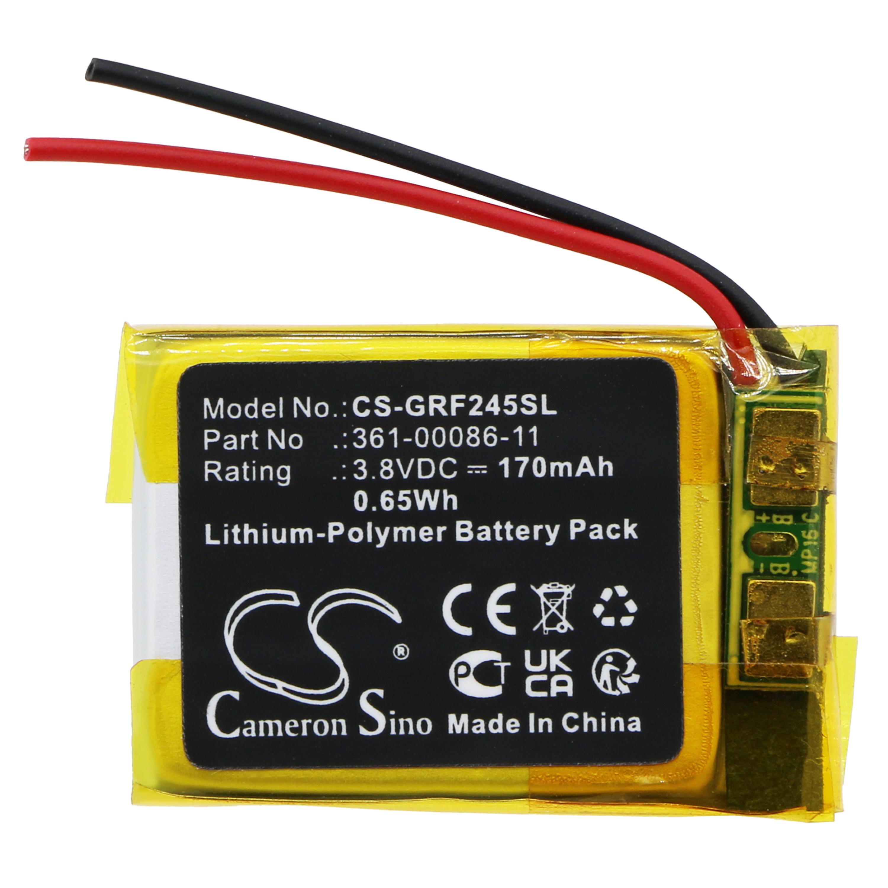 Cameron Sino 170 mAh for Garmin