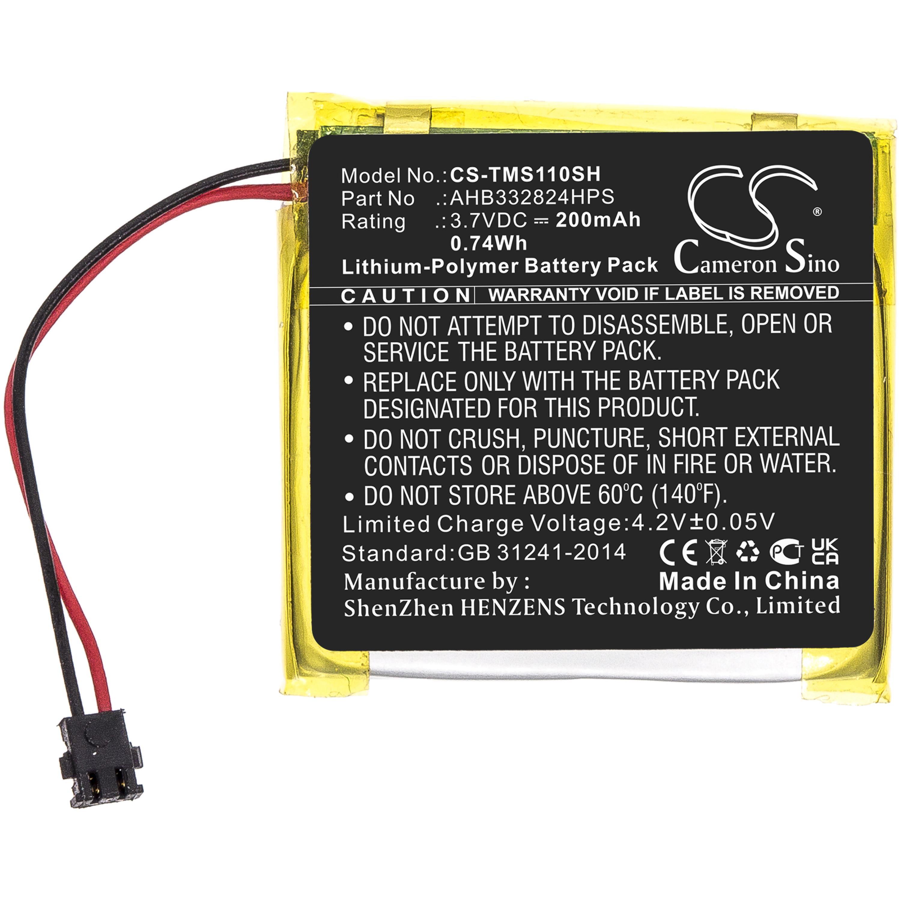 Cameron Sino 200 mAh for TomTom