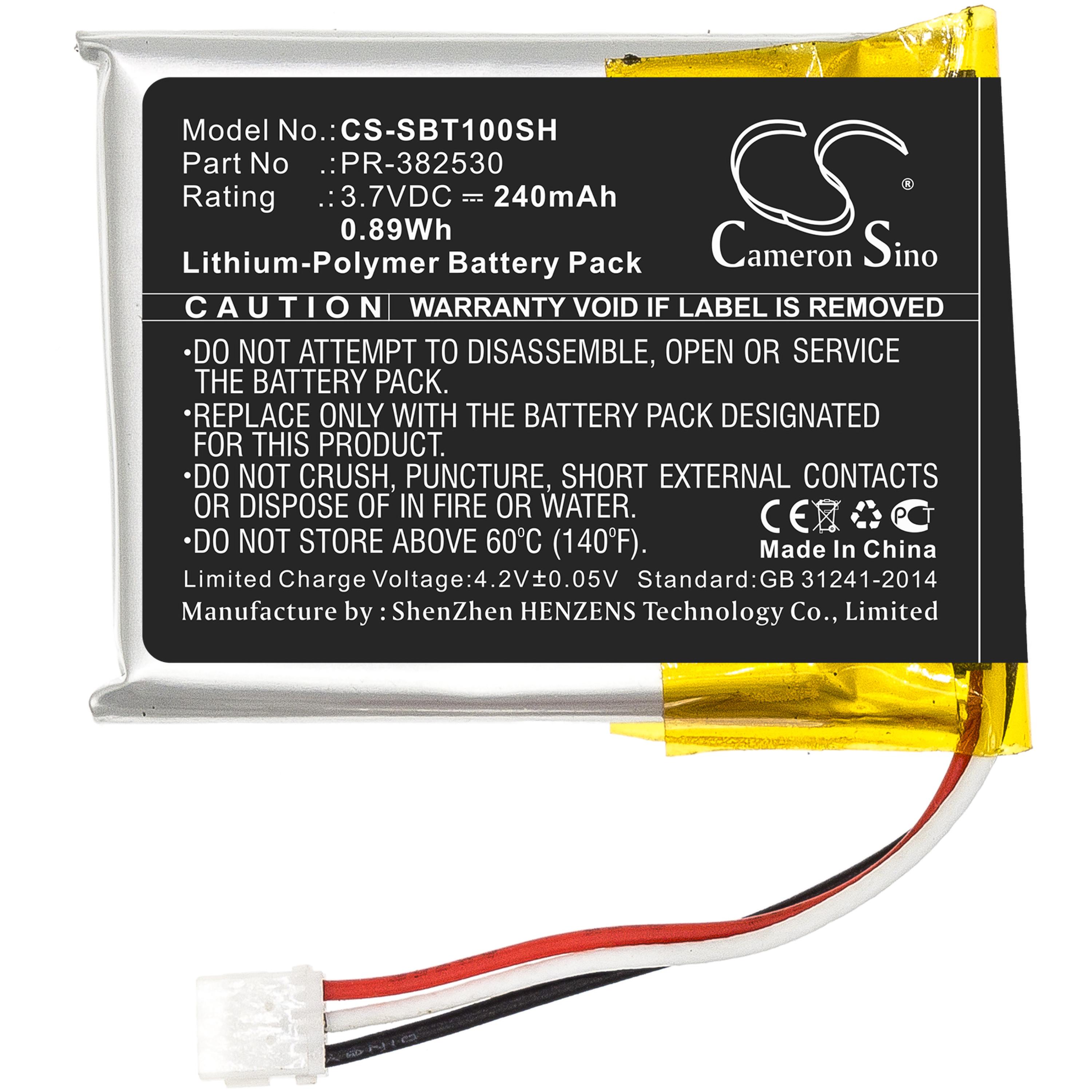 Cameron Sino 240mAh Battery for Suunto
