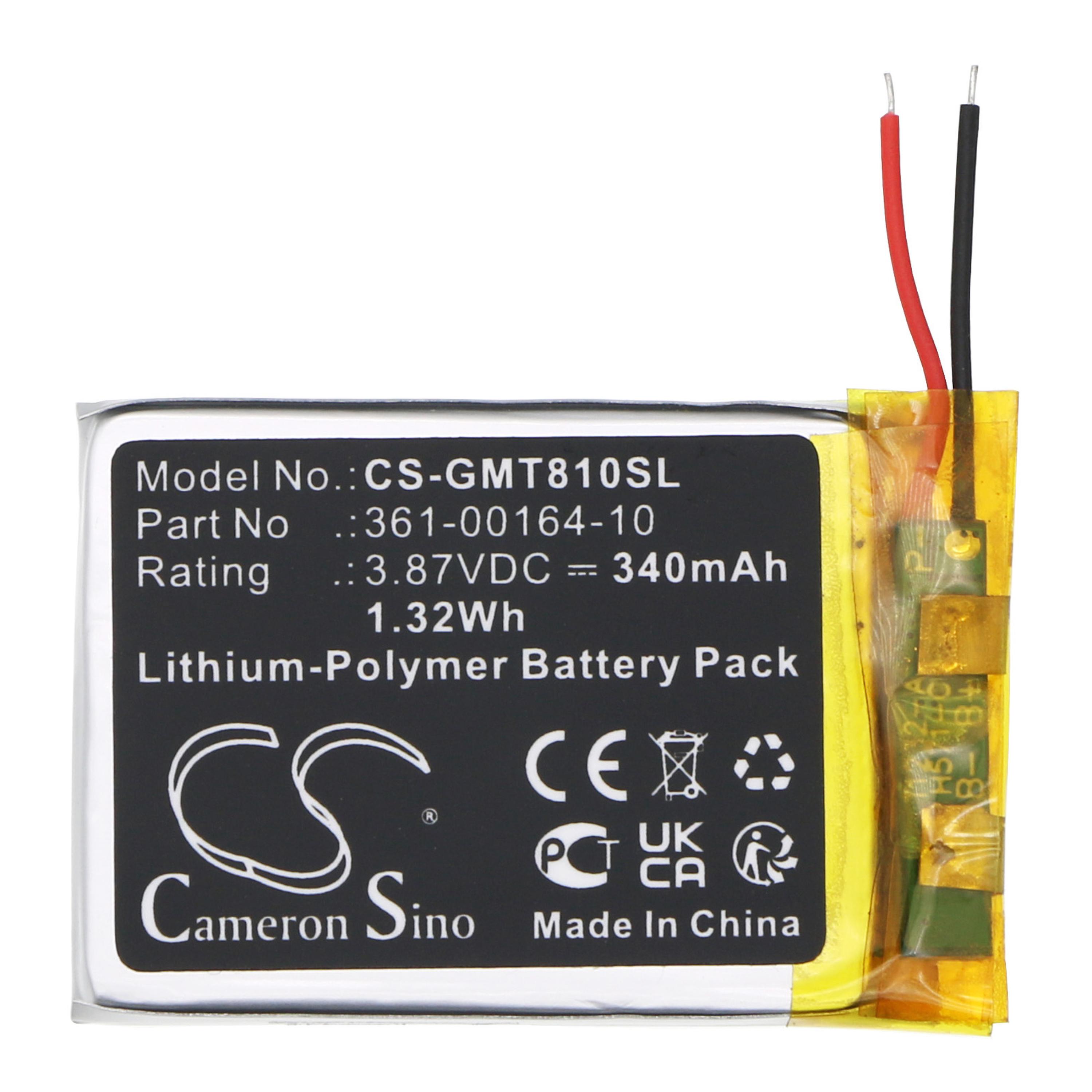 Cameron Sino 340mAh Replaces battery for